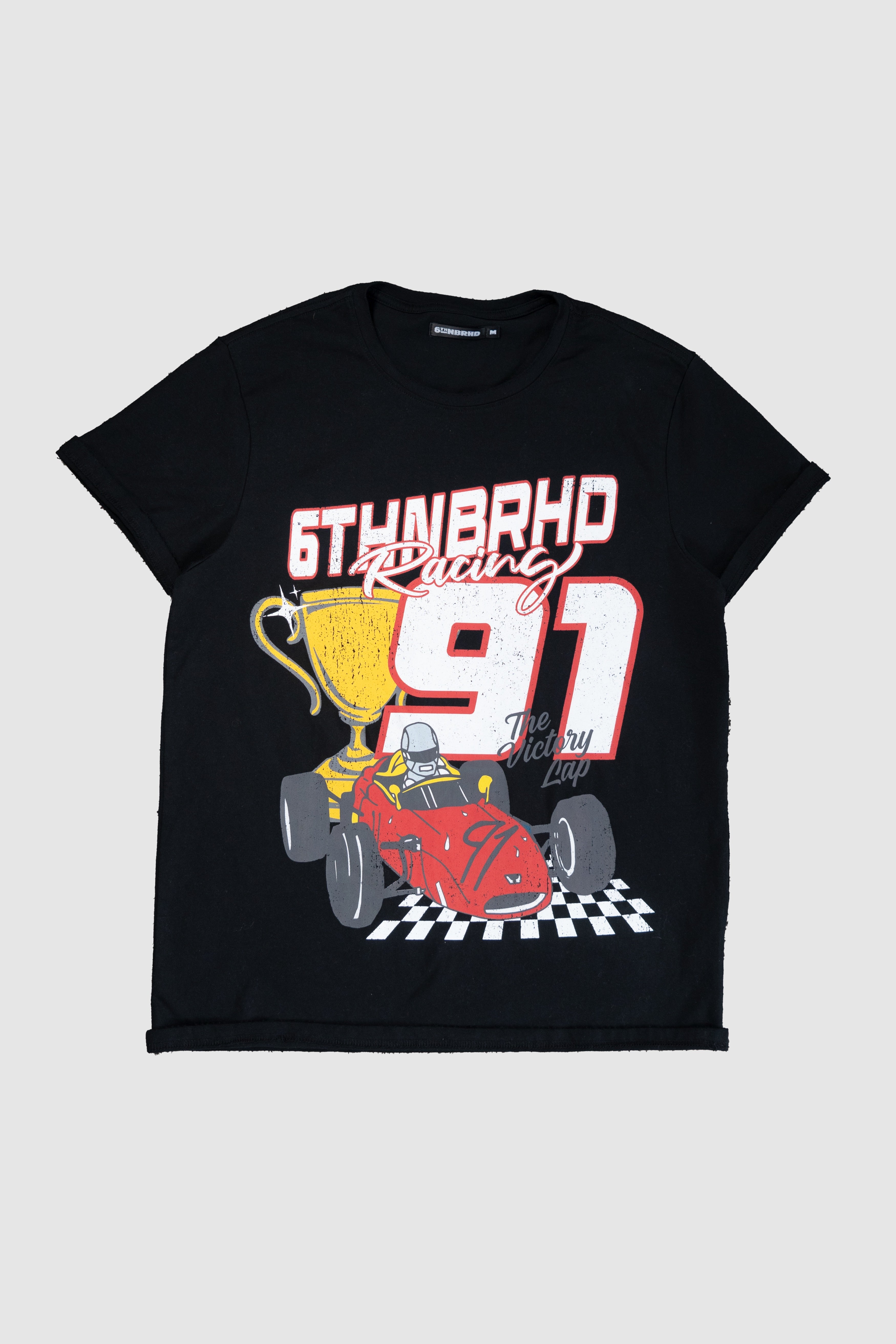 6thNBRHD TEE "DRIVEN" BLACK