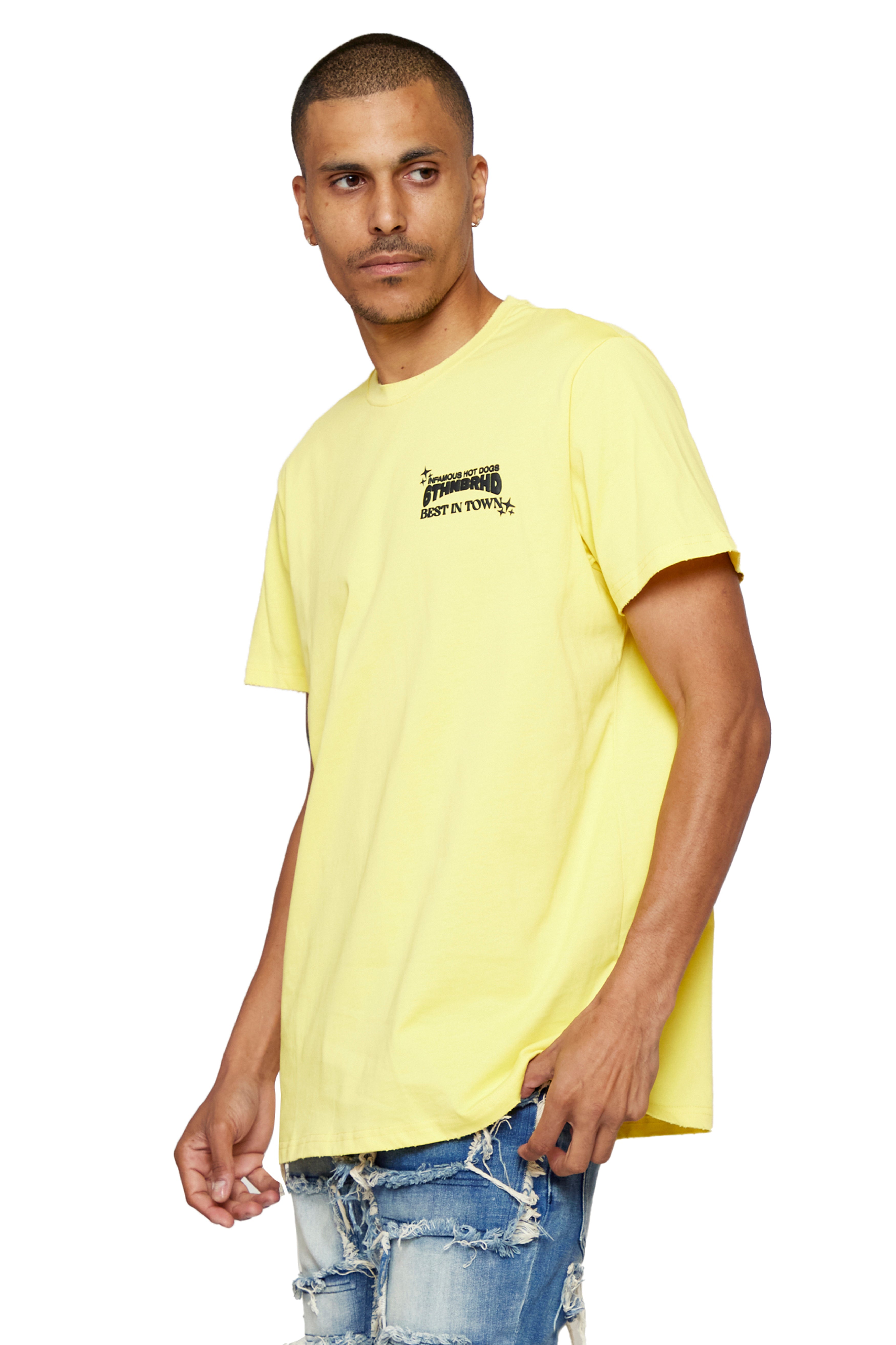 Thrasher clearance yellow tee