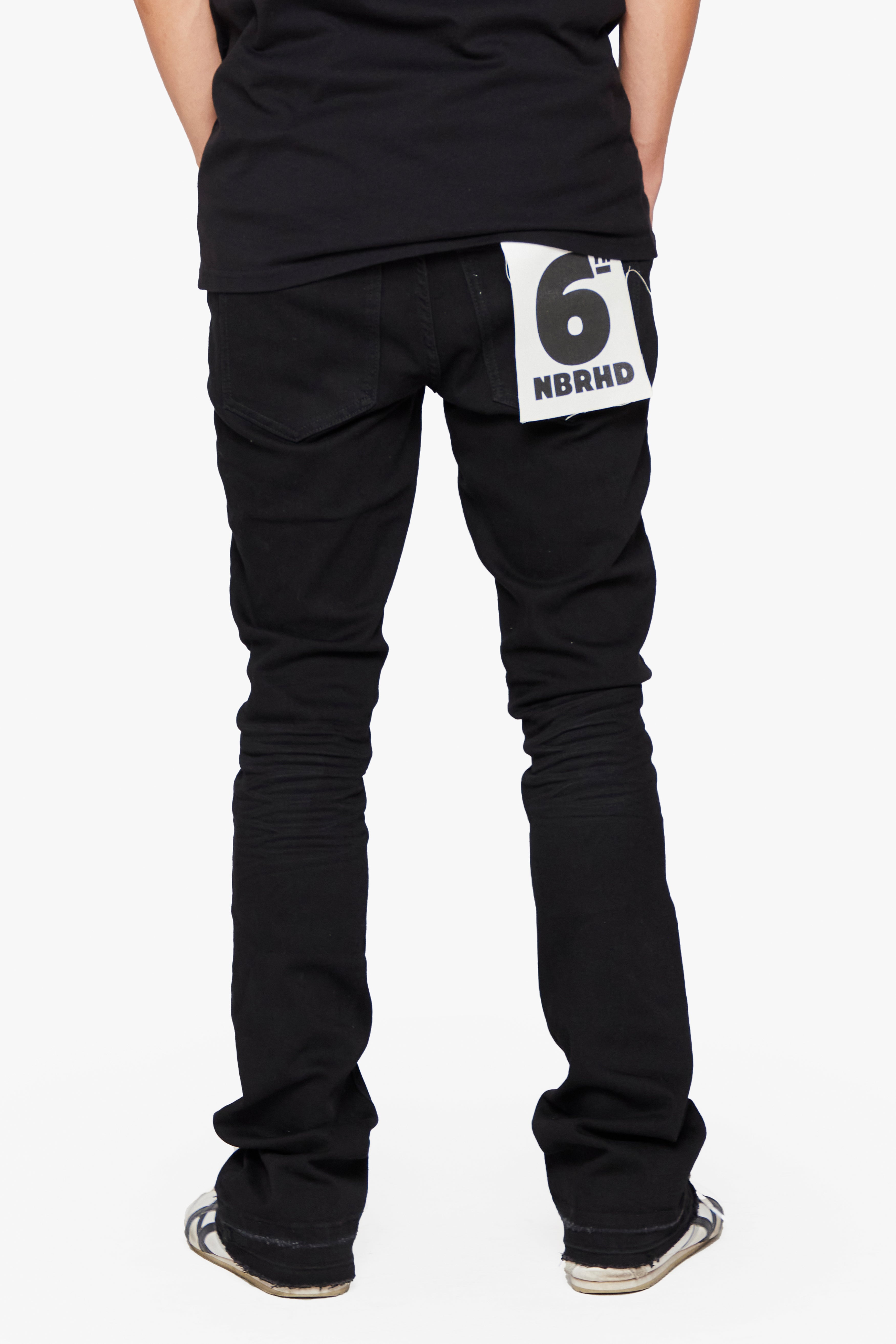 6thNBRHD STACKED "PALI" -BLACK