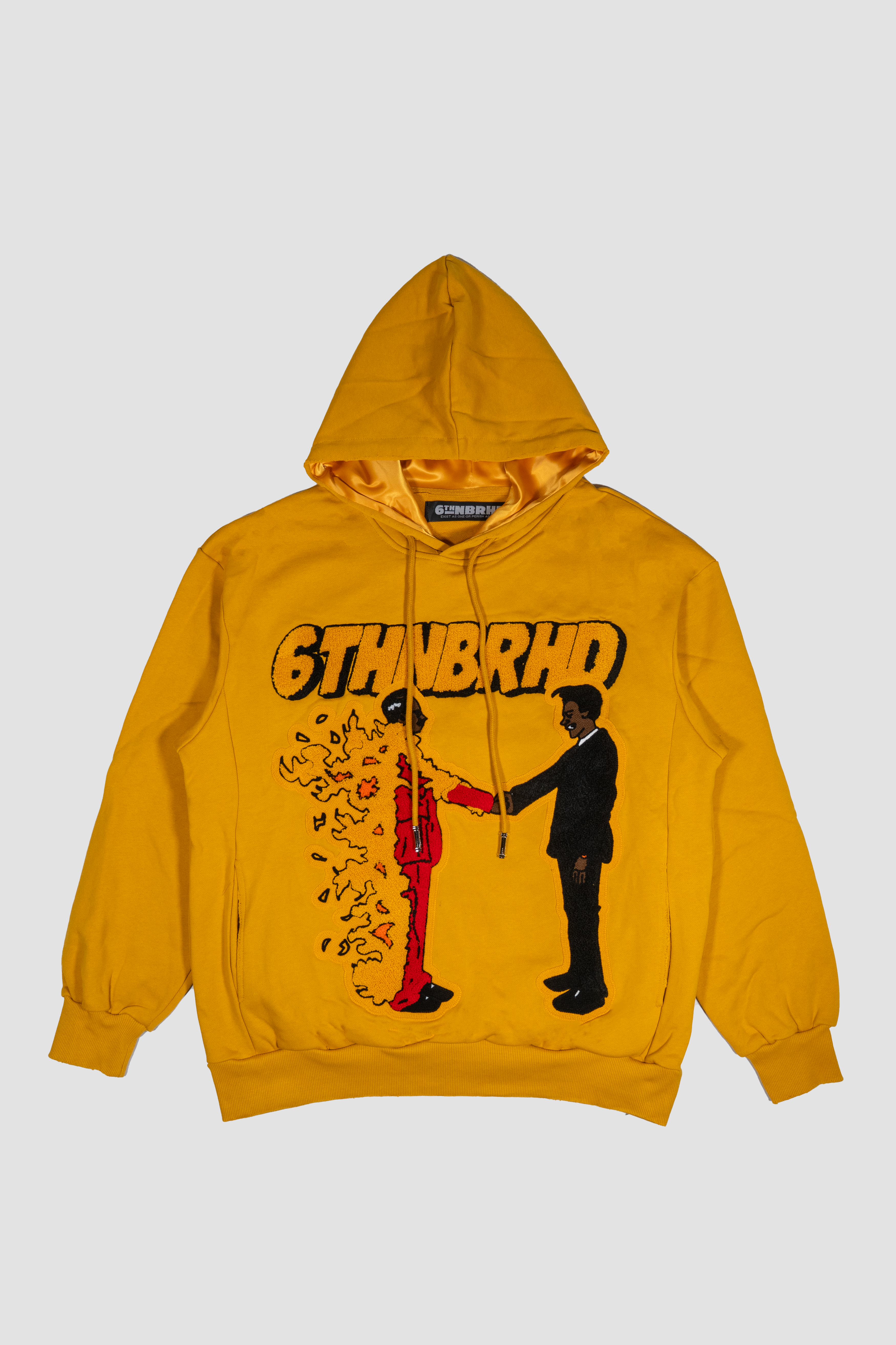 6thNBRHD PULLOVER "TWO SIDES" YELLOW