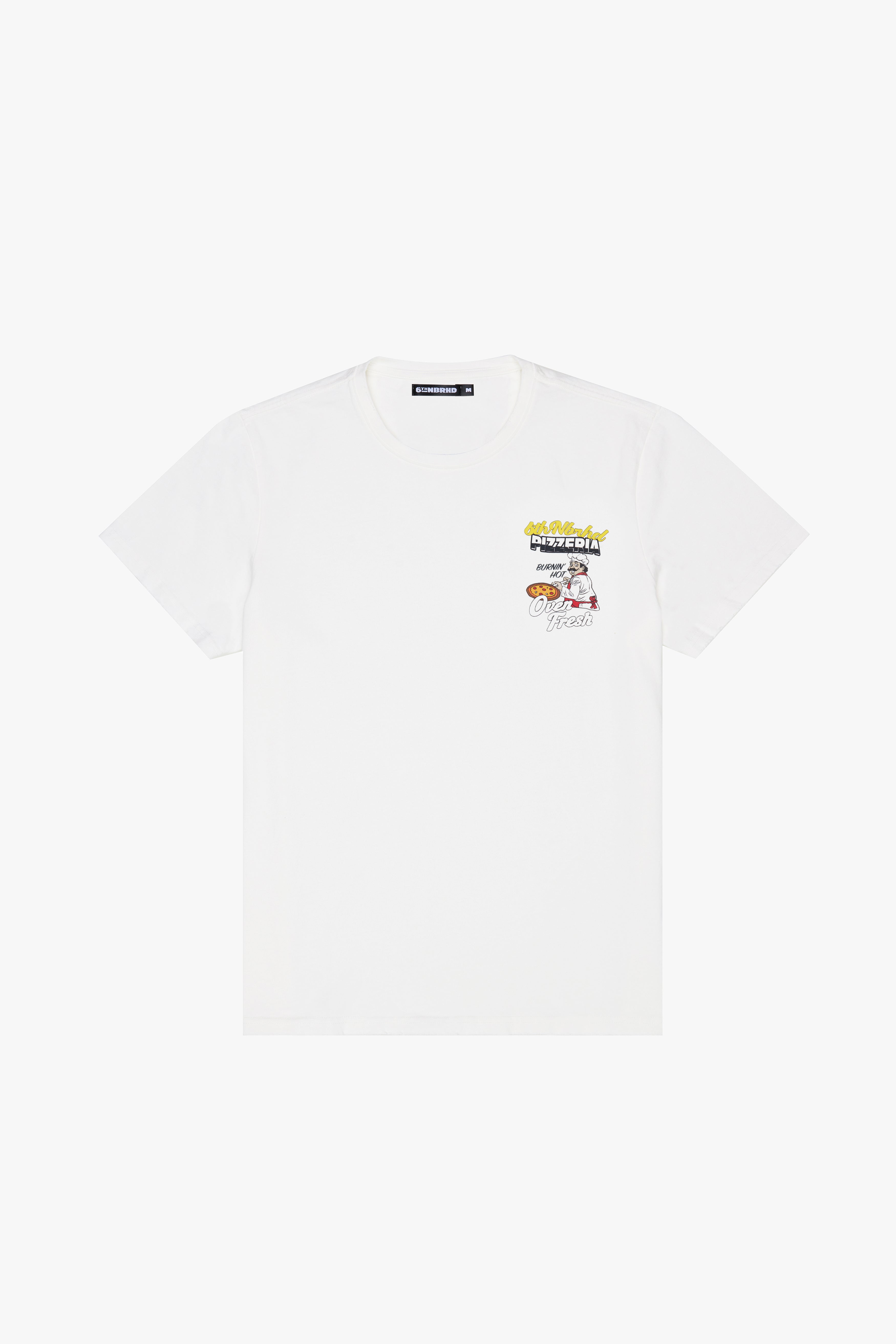 6thNBRHD TEE "OVEN FRESH" WHITE