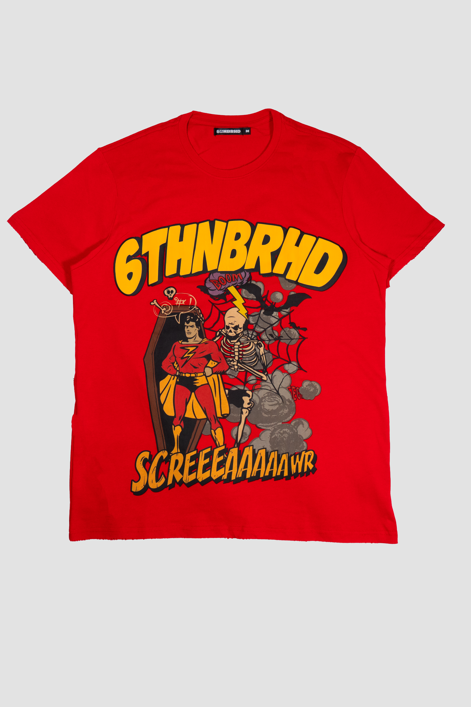 "Hero" Graphic Tee Red