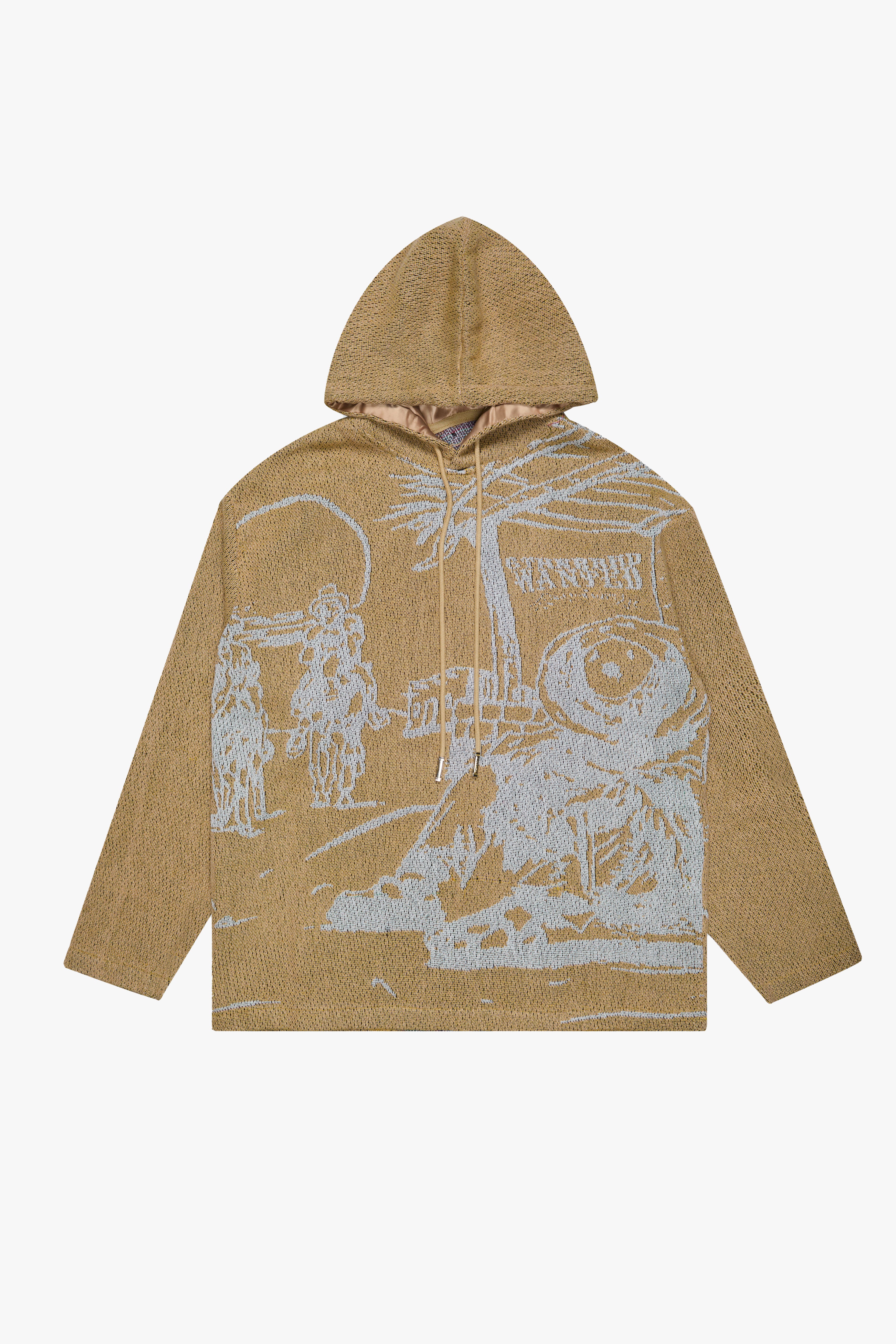 6thNBRHD TAPESTRY PULLOVER "TOWN" WHEAT