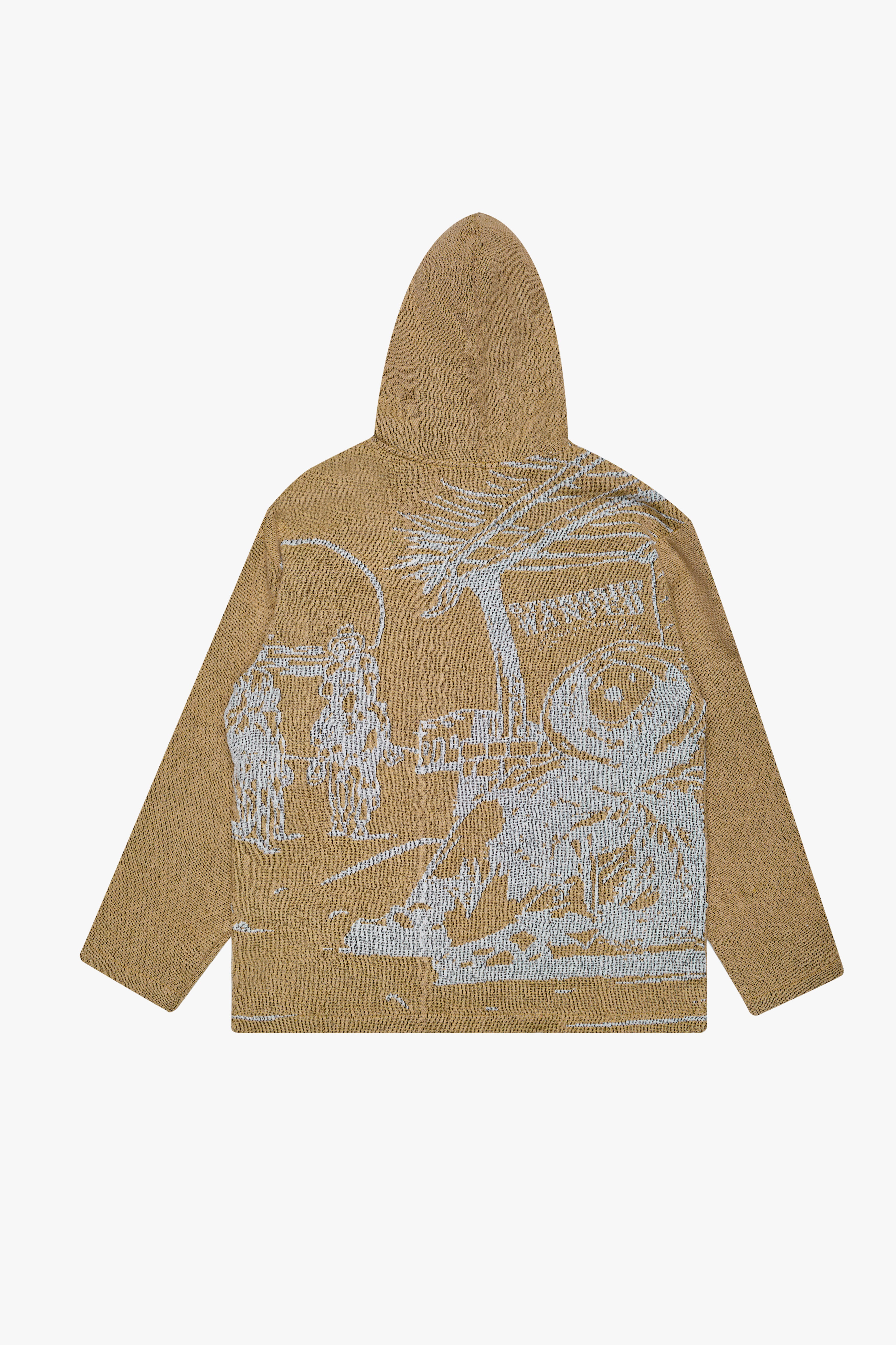 6thNBRHD TAPESTRY PULLOVER "TOWN" WHEAT