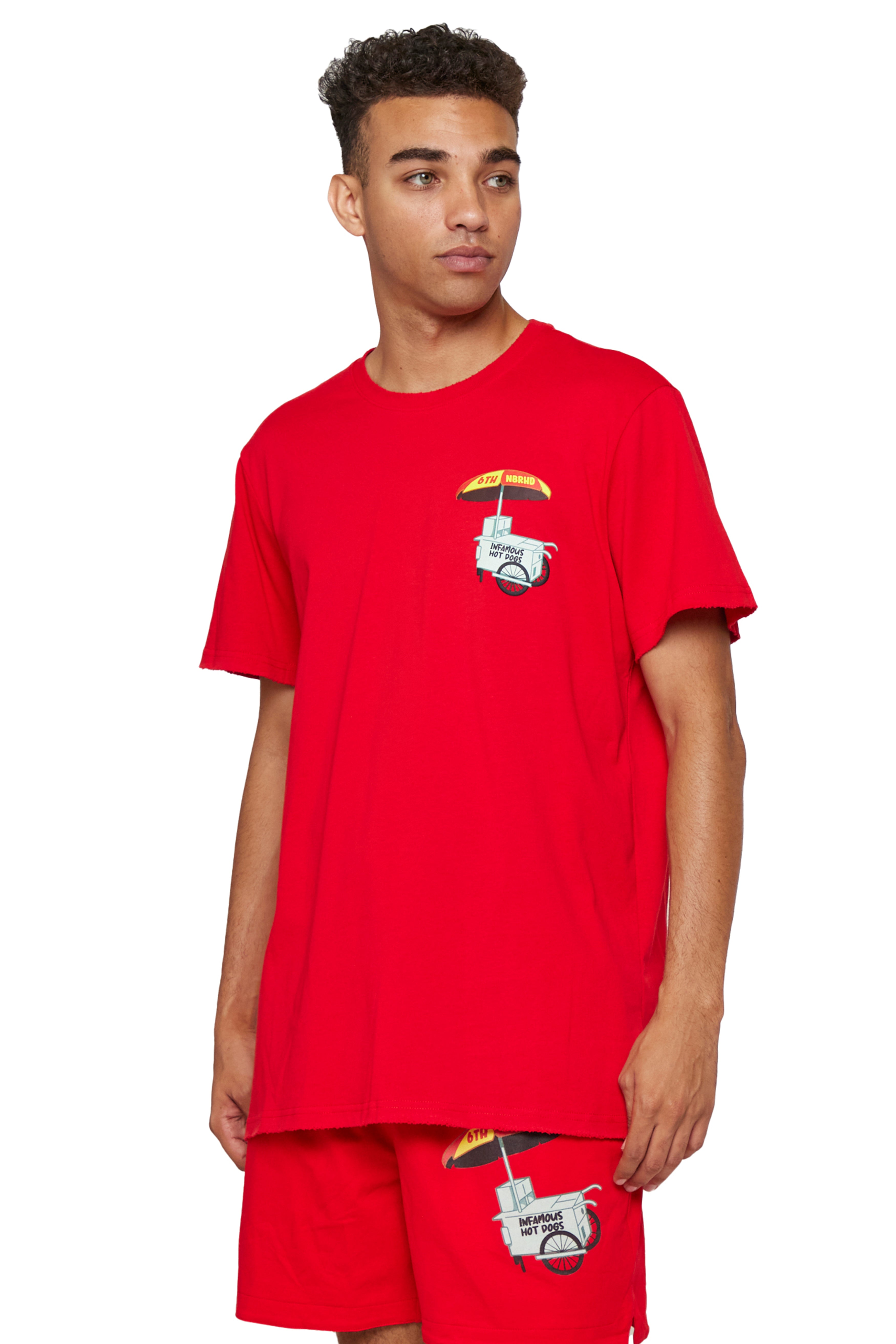 6thNBRHD TEE "MEMPHIS FINEST"- VINTAGE RED