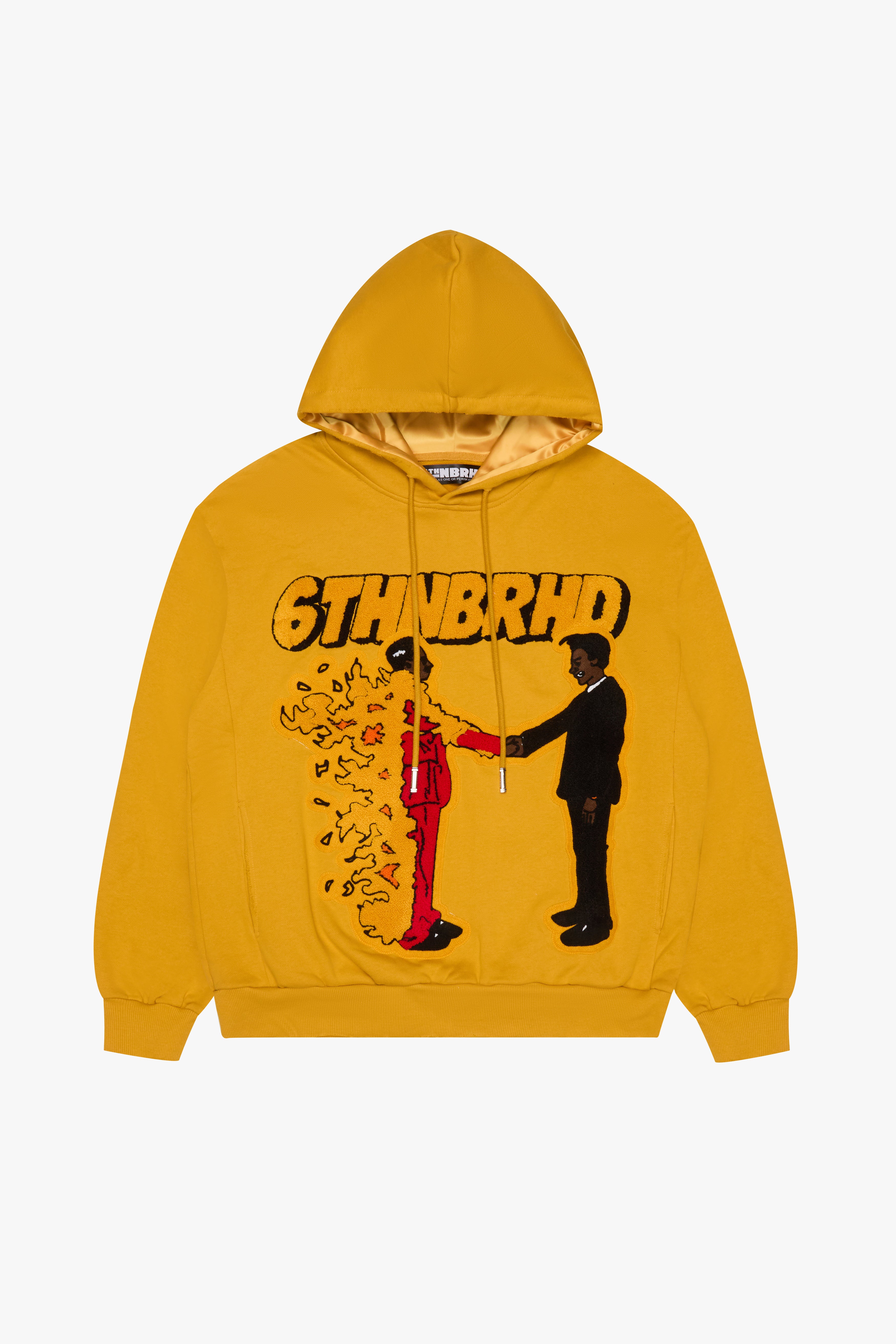 6thNBRHD PULLOVER "TWO SIDES" YELLOW