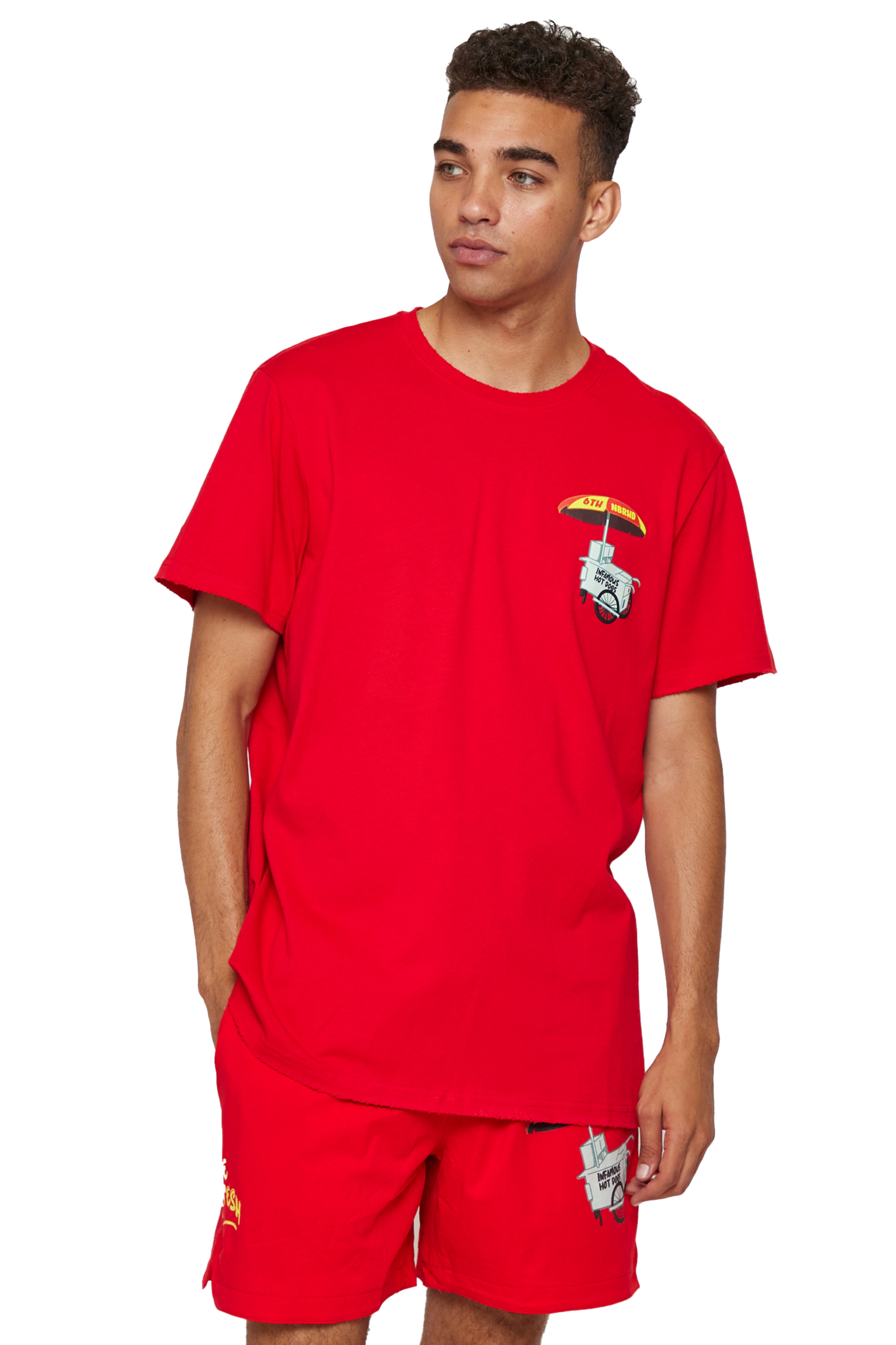 6thNBRHD TEE "MEMPHIS FINEST"- VINTAGE RED