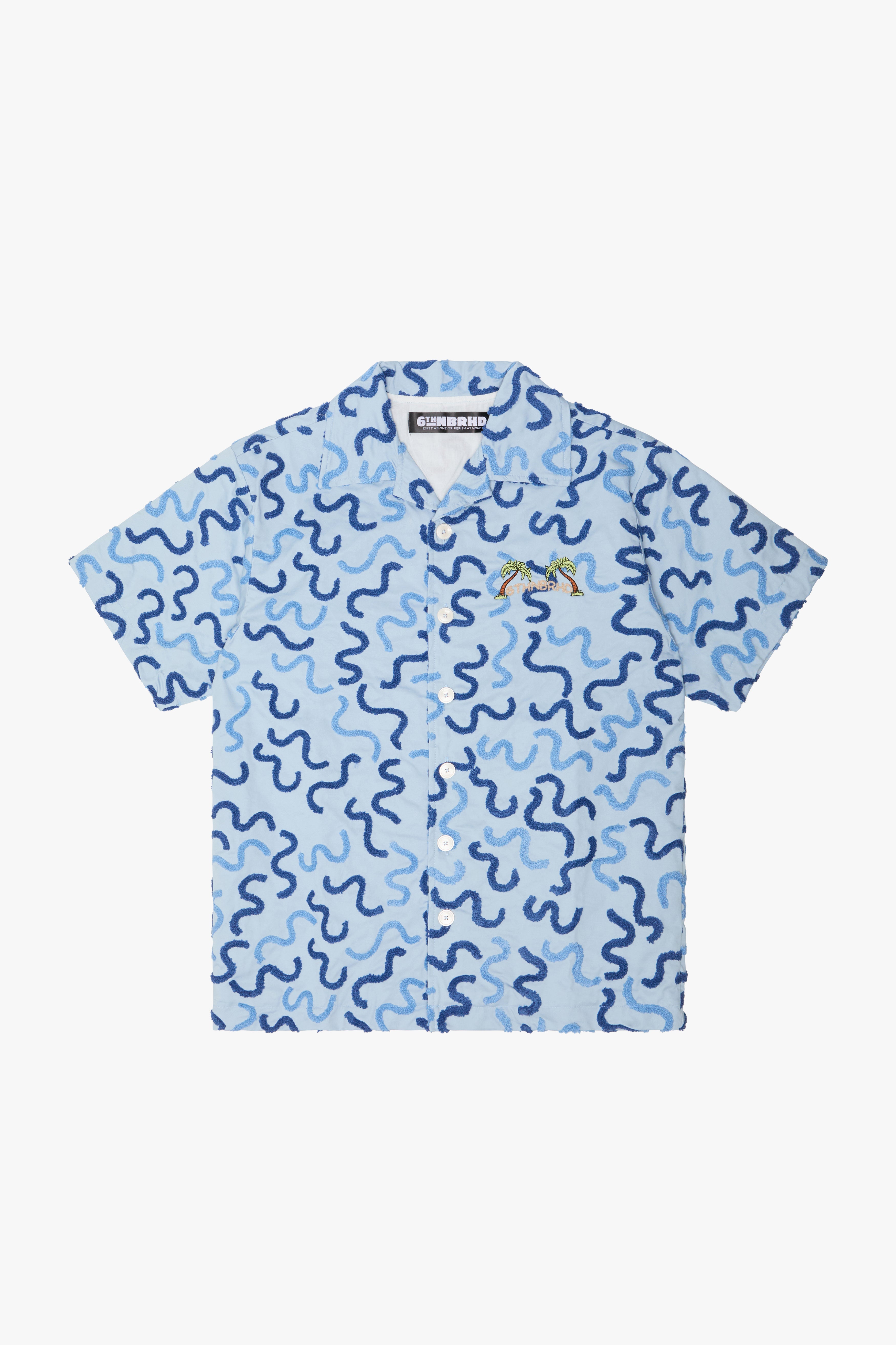 6thNBRHD BUTTON DOWN "CRUISE" OCEAN