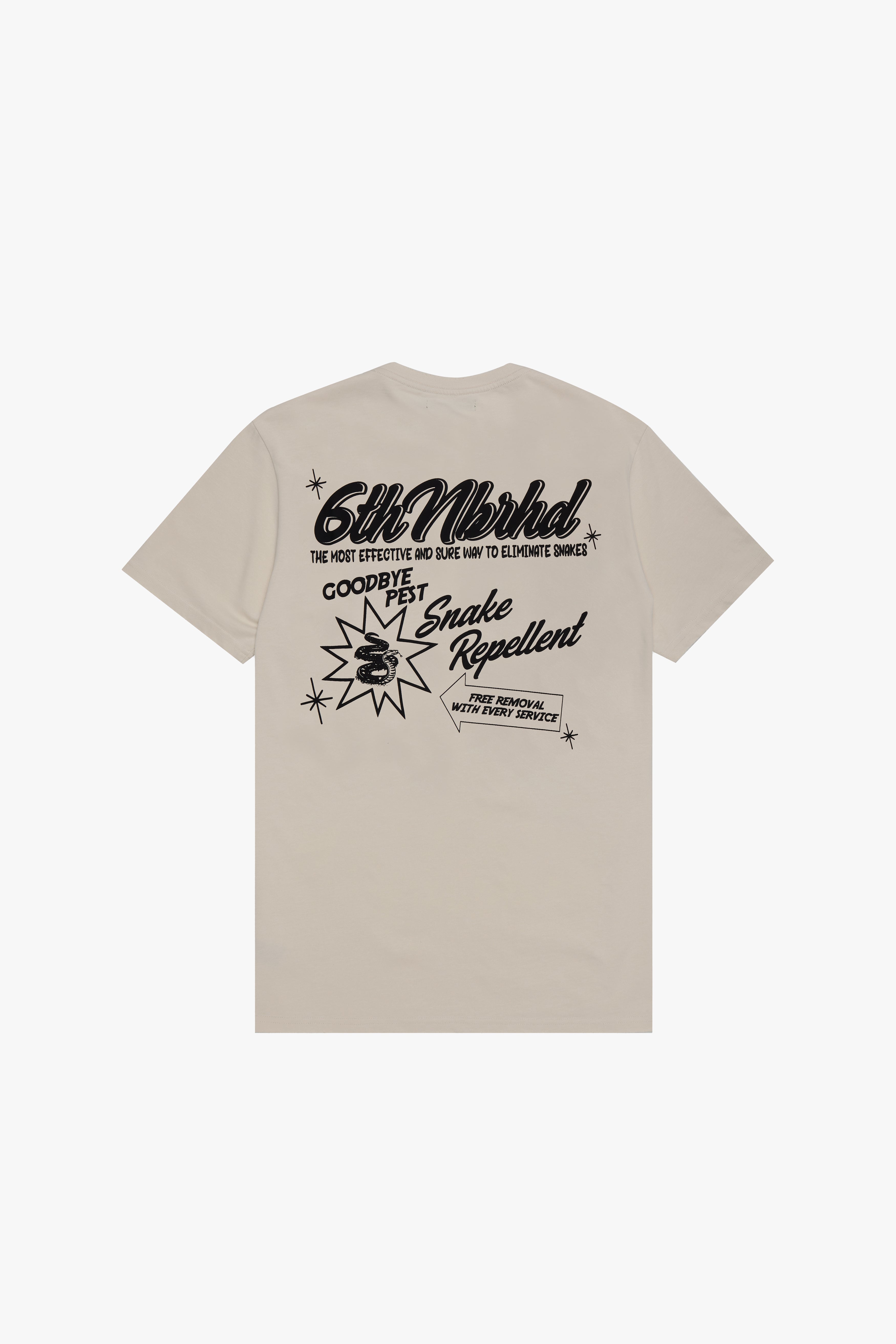 6thNBRHD TEE "GOODBYE PEST" CREAM