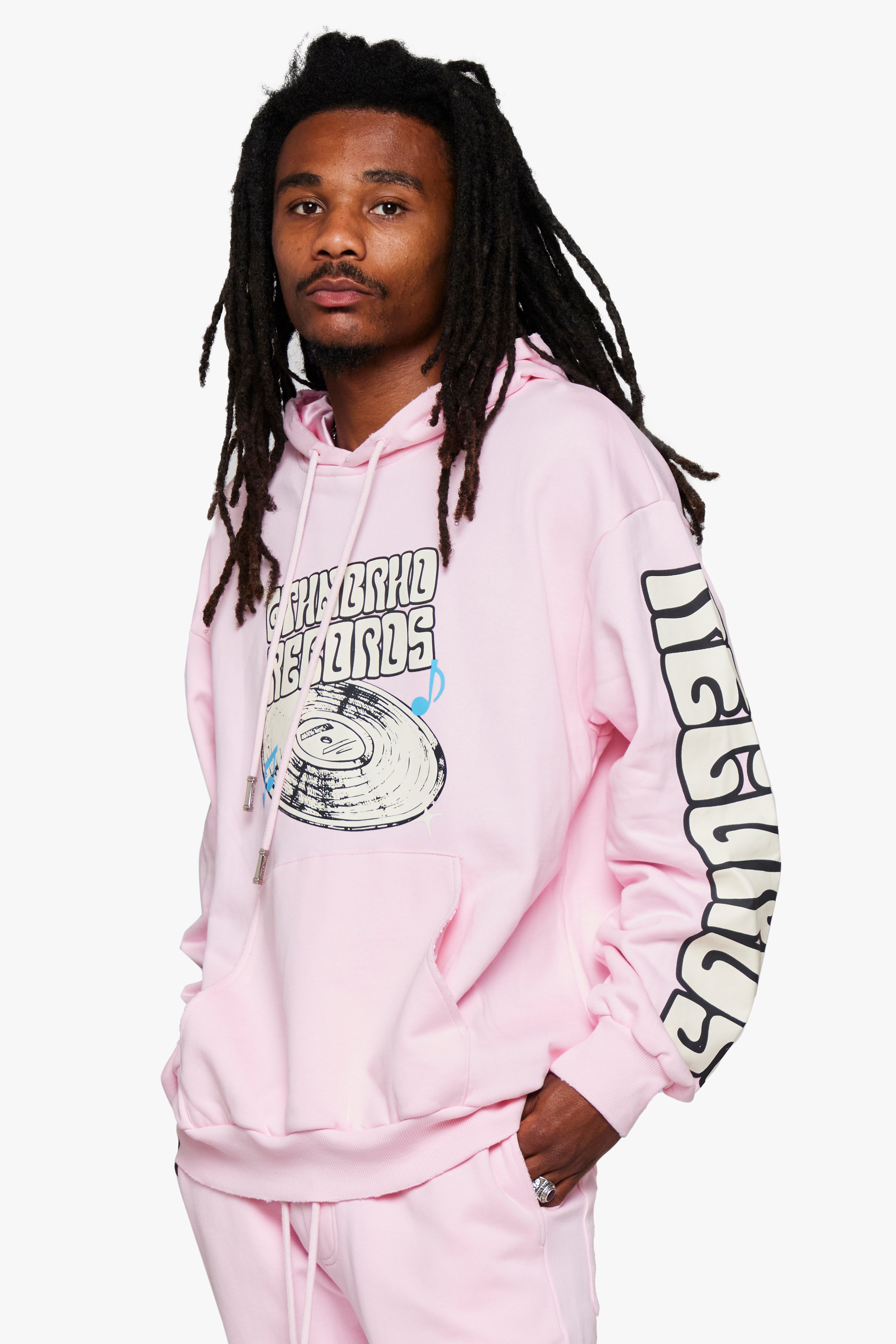 6thNBRHD PULLOVER "RADIO" LT PINK