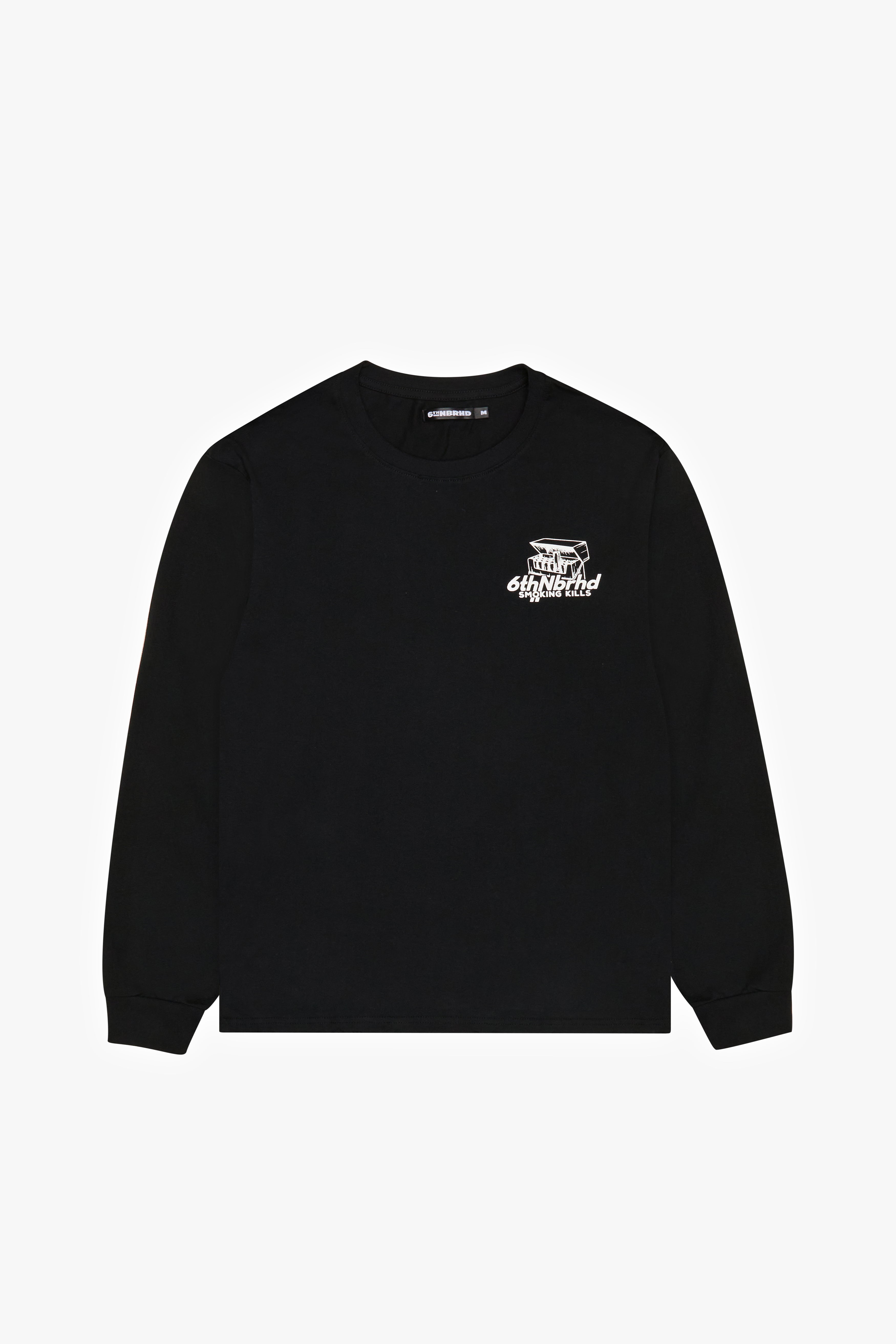 6thNBRHD LONG SLEEVE TEE "THE DOC" BLACK