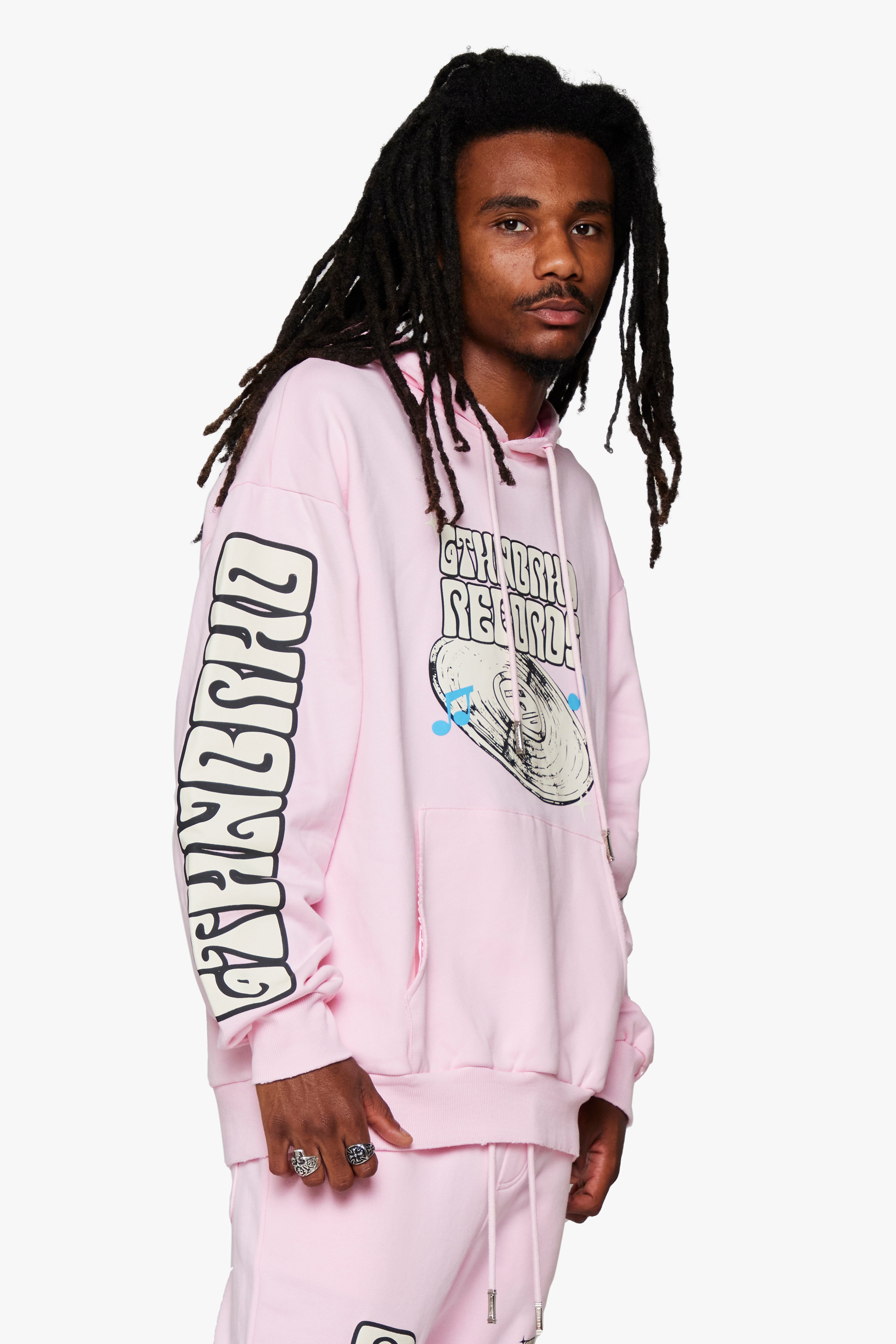 6thNBRHD PULLOVER "RADIO" LT PINK