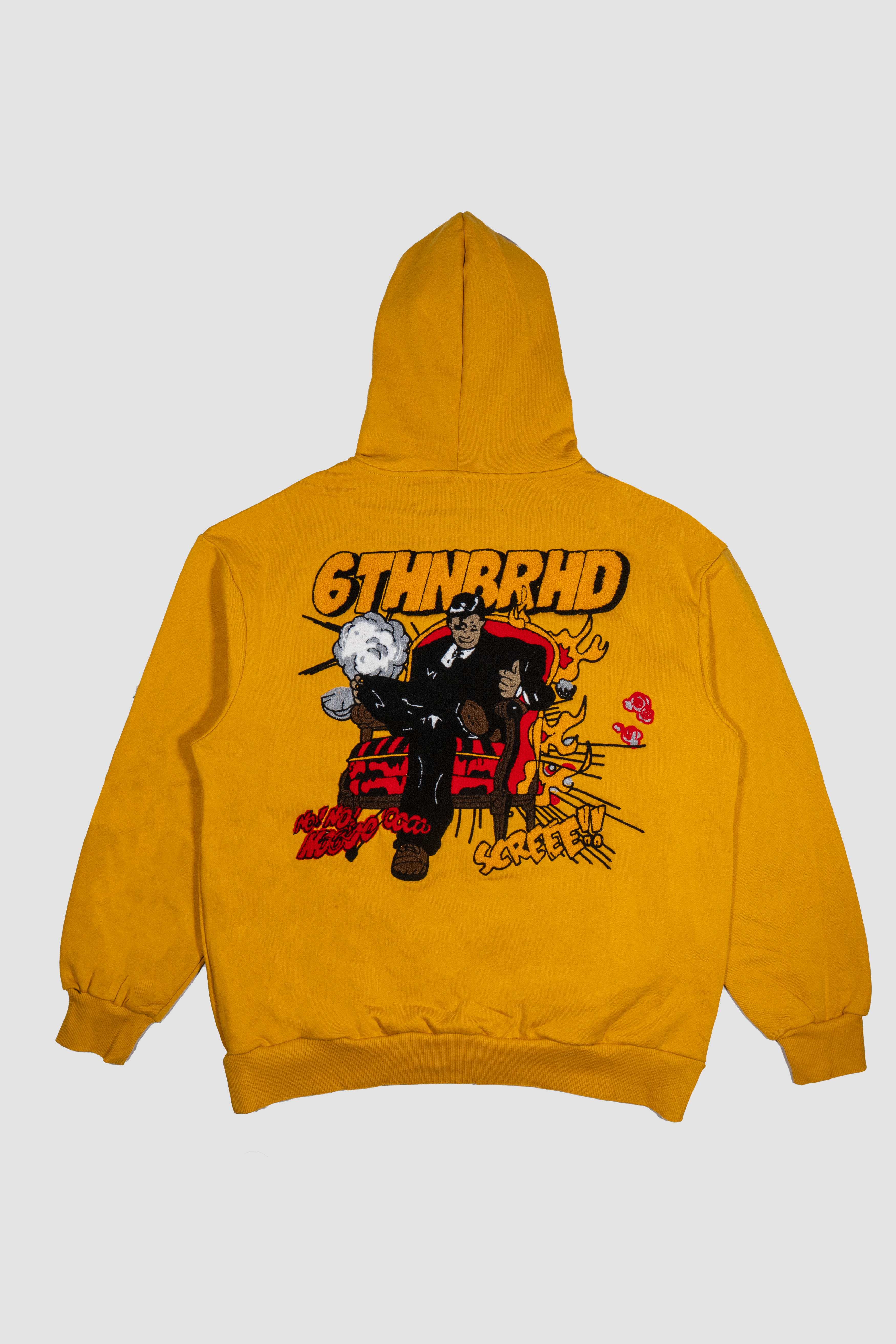 6thNBRHD PULLOVER "TWO SIDES" YELLOW