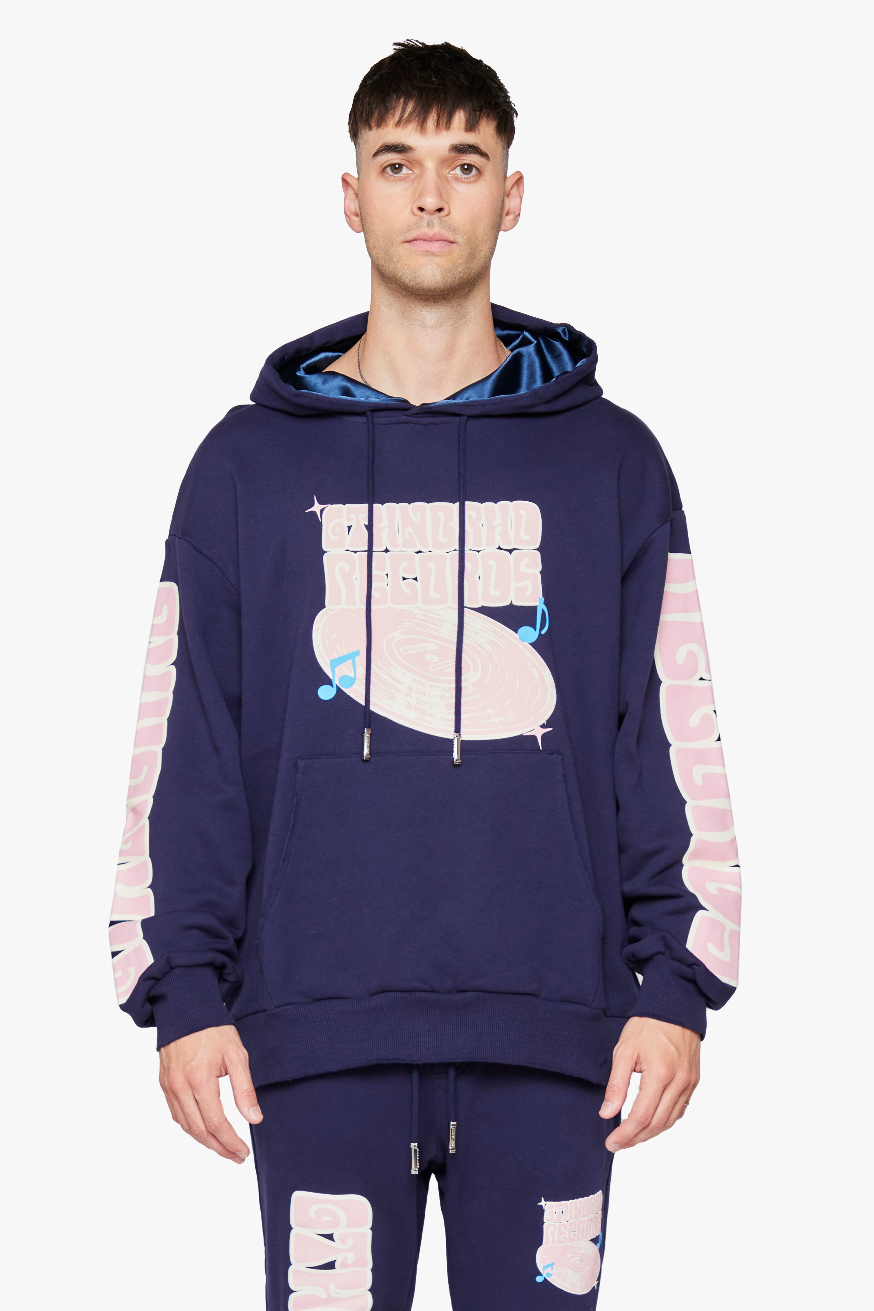 6thNBRHD PULLOVER "RADIO" NAVY