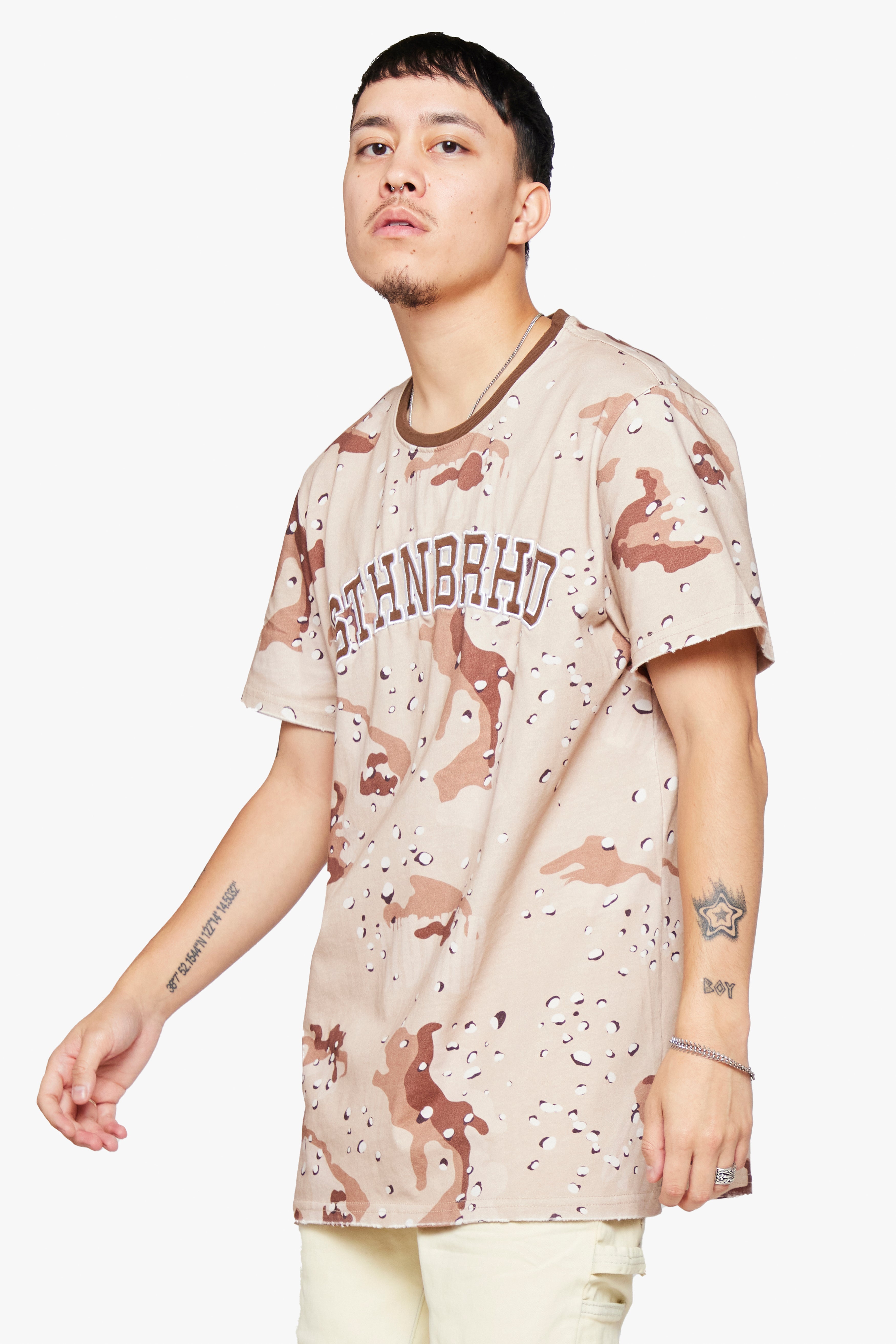 6thNBRHD TEE "DESERT STORM" DESERT CAMO