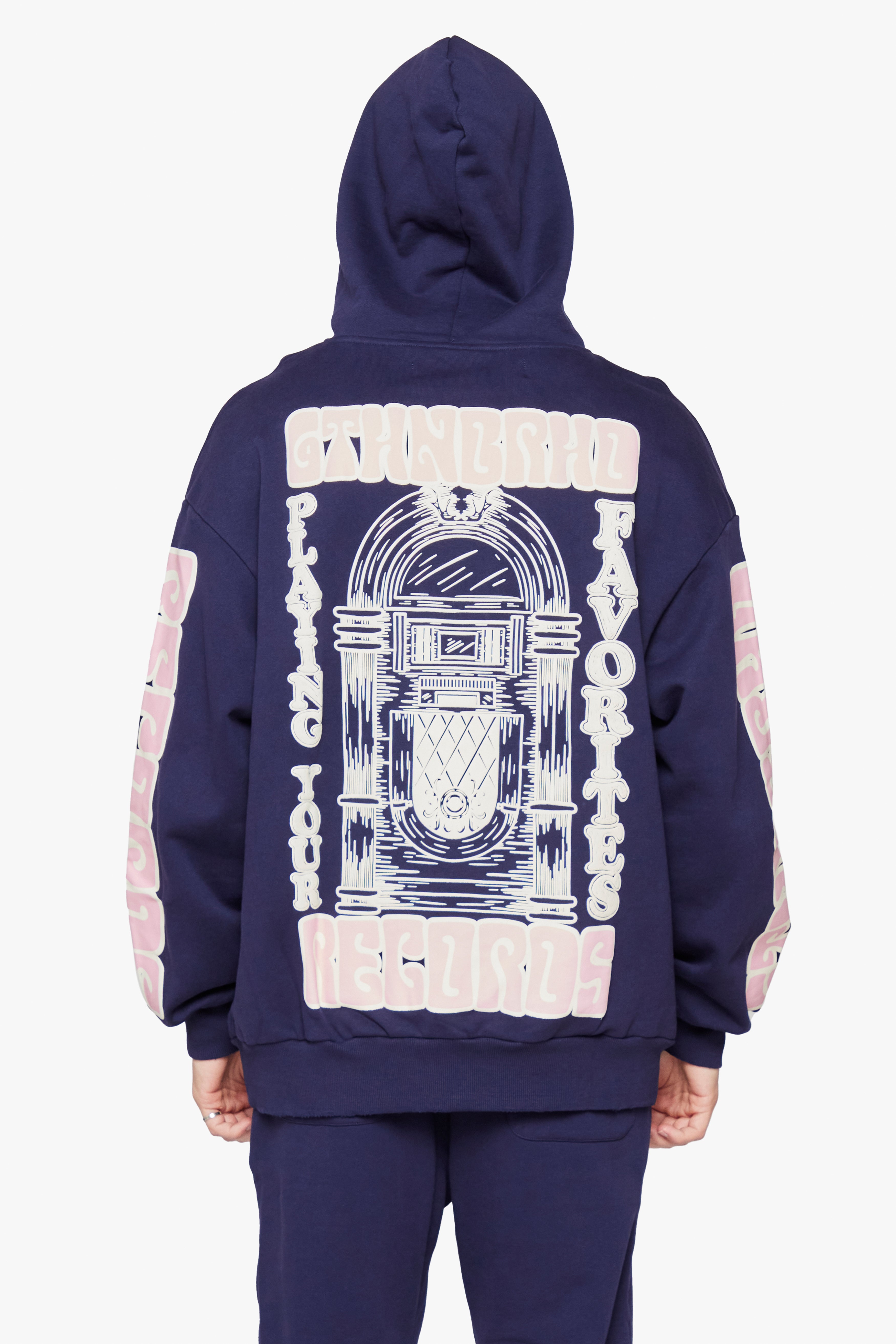 6thNBRHD PULLOVER "RADIO" NAVY