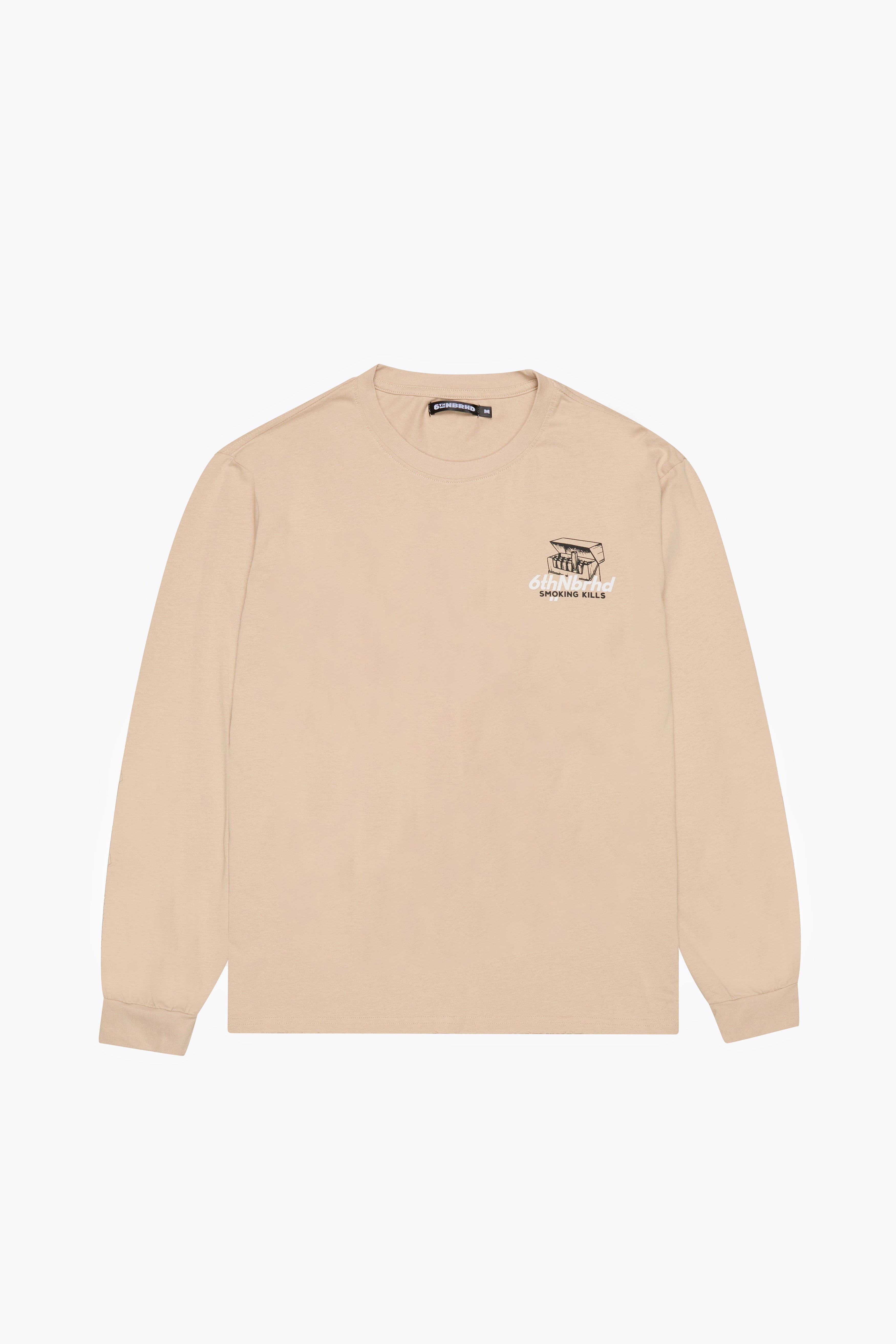 6thNBRHD LONG SLEEVE TEE "THE DOC" CREAM