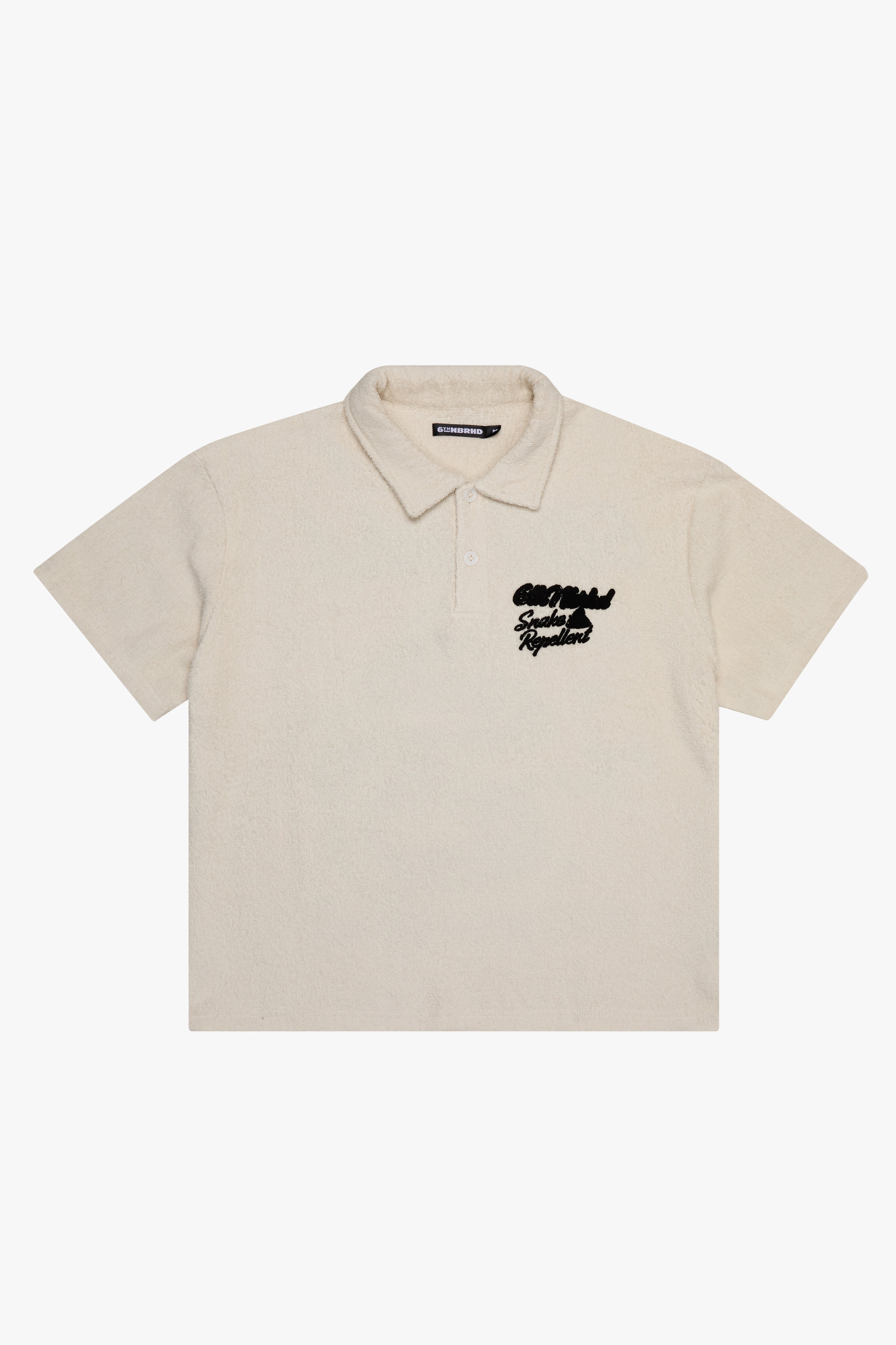 6thNBRHD WOVEN "DEAD SNAKES" CREAM