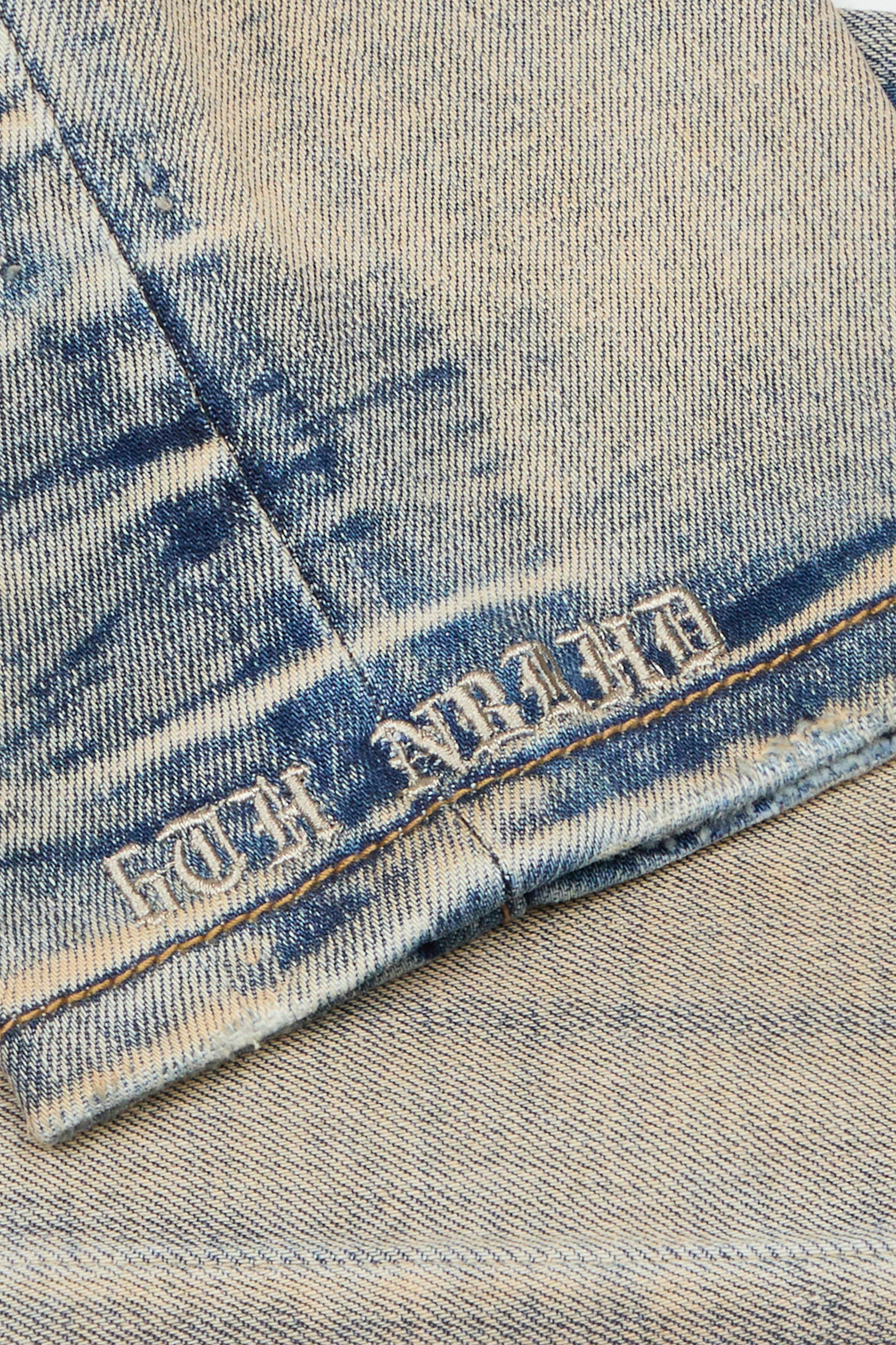 6thNBRHD SKINNY JEAN "VALLEY" -BURNT WASH