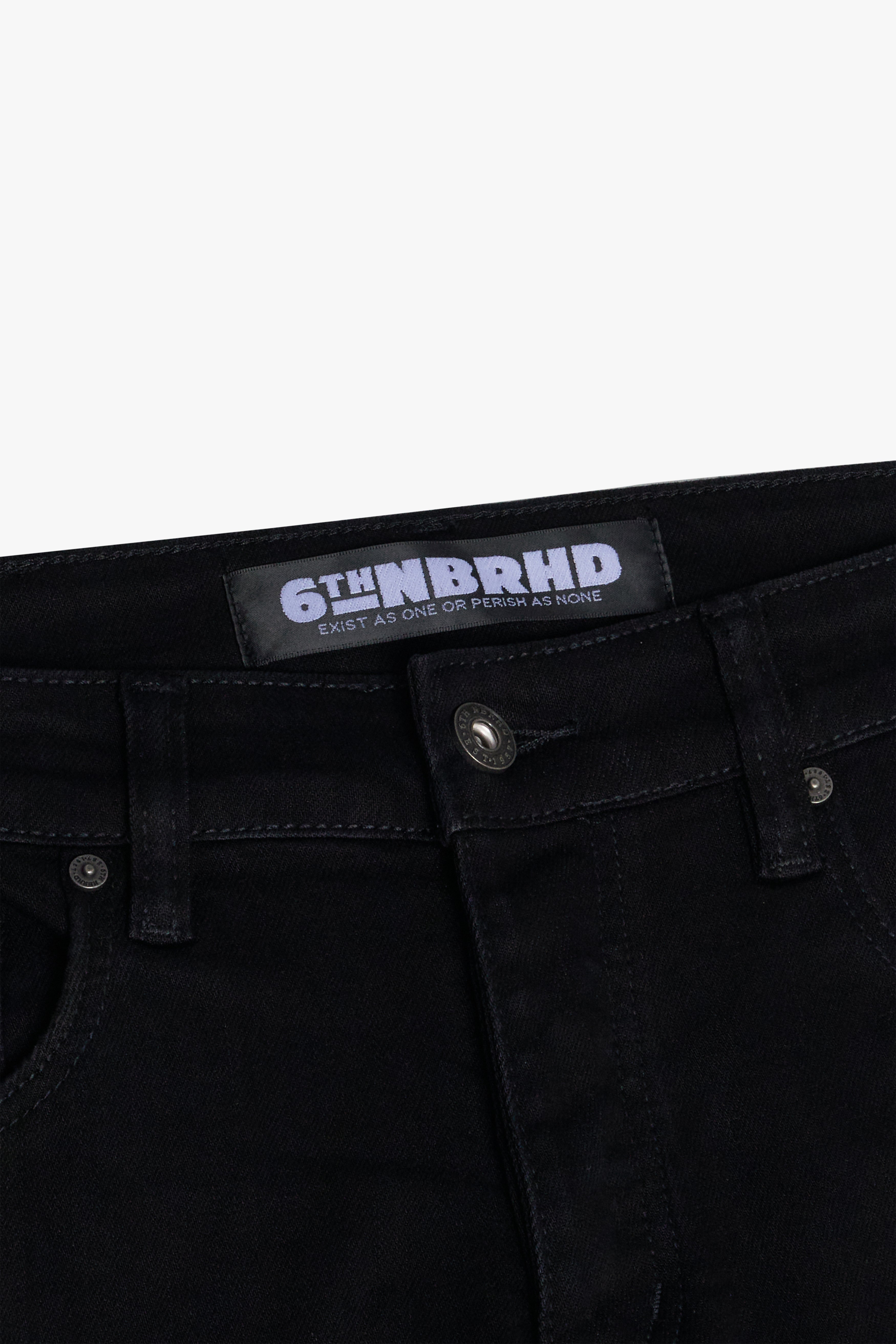 6thNBRHD STACKED "LOADED" -BLACK