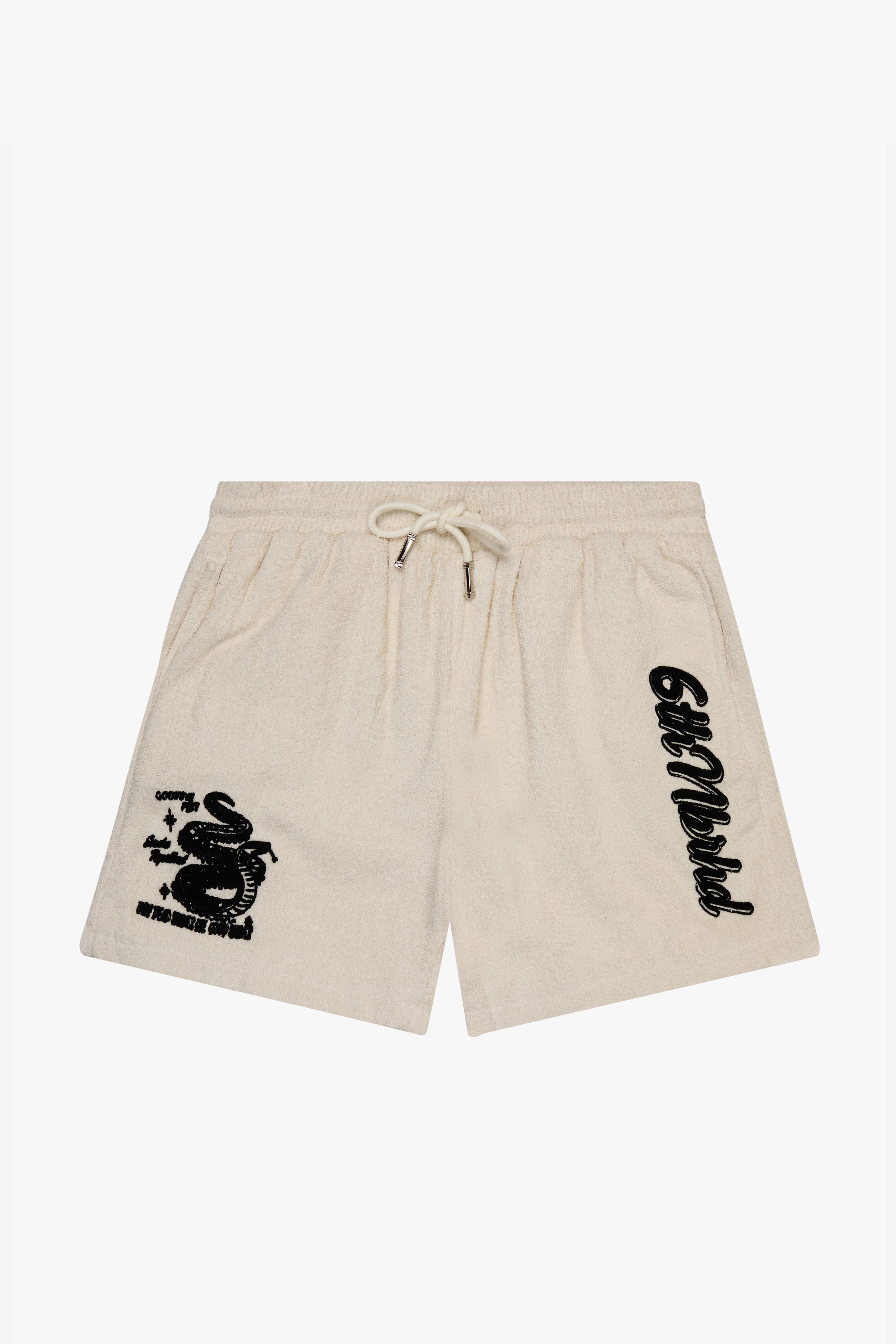 6thNBRHD SHORTS "EXTERMINATOR" CREAM