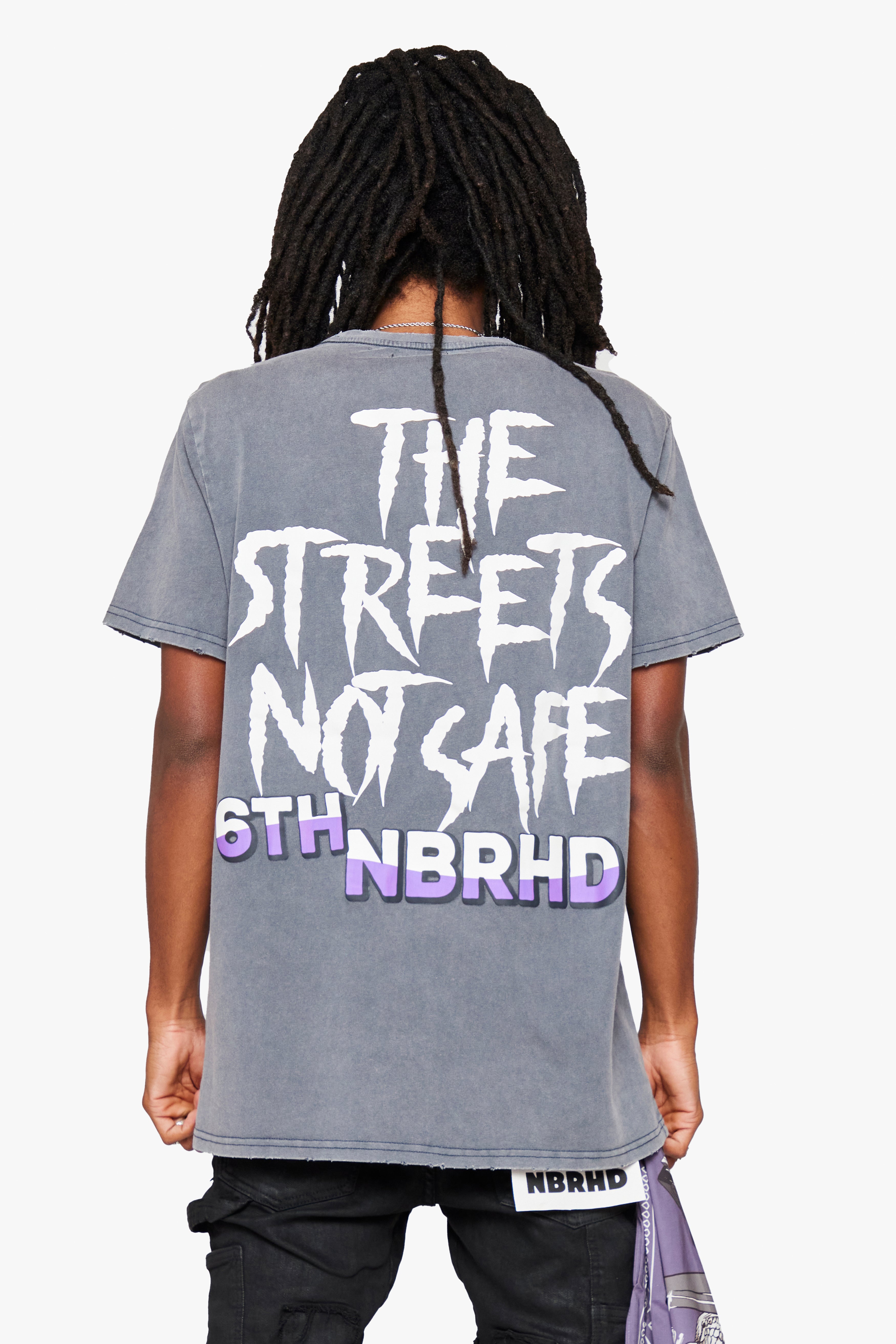 6thNBRHD TEE "CREEPER" GREY