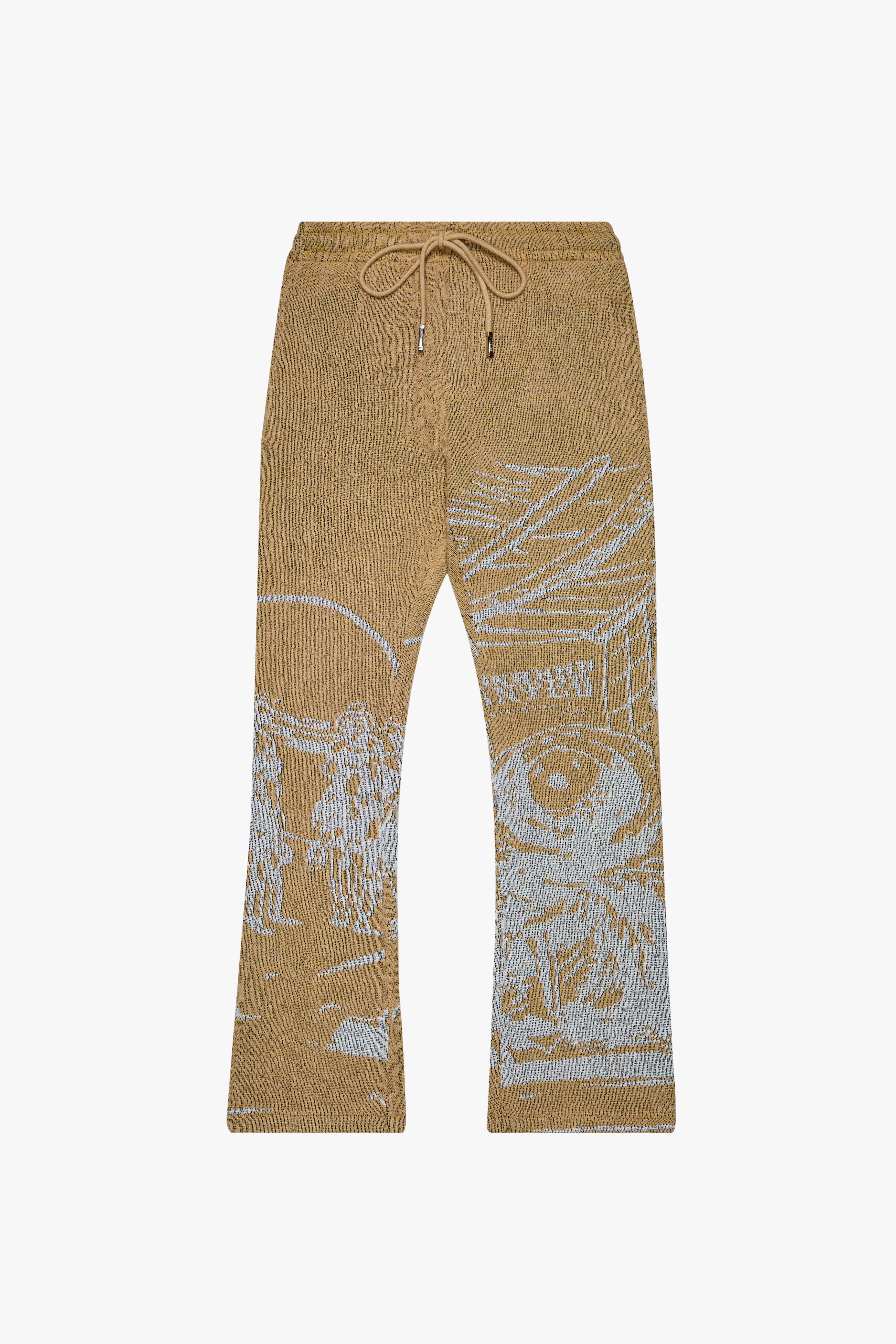 6thNBRHD TAPESTRY PANTS "QUICKDRAW" WHEAT