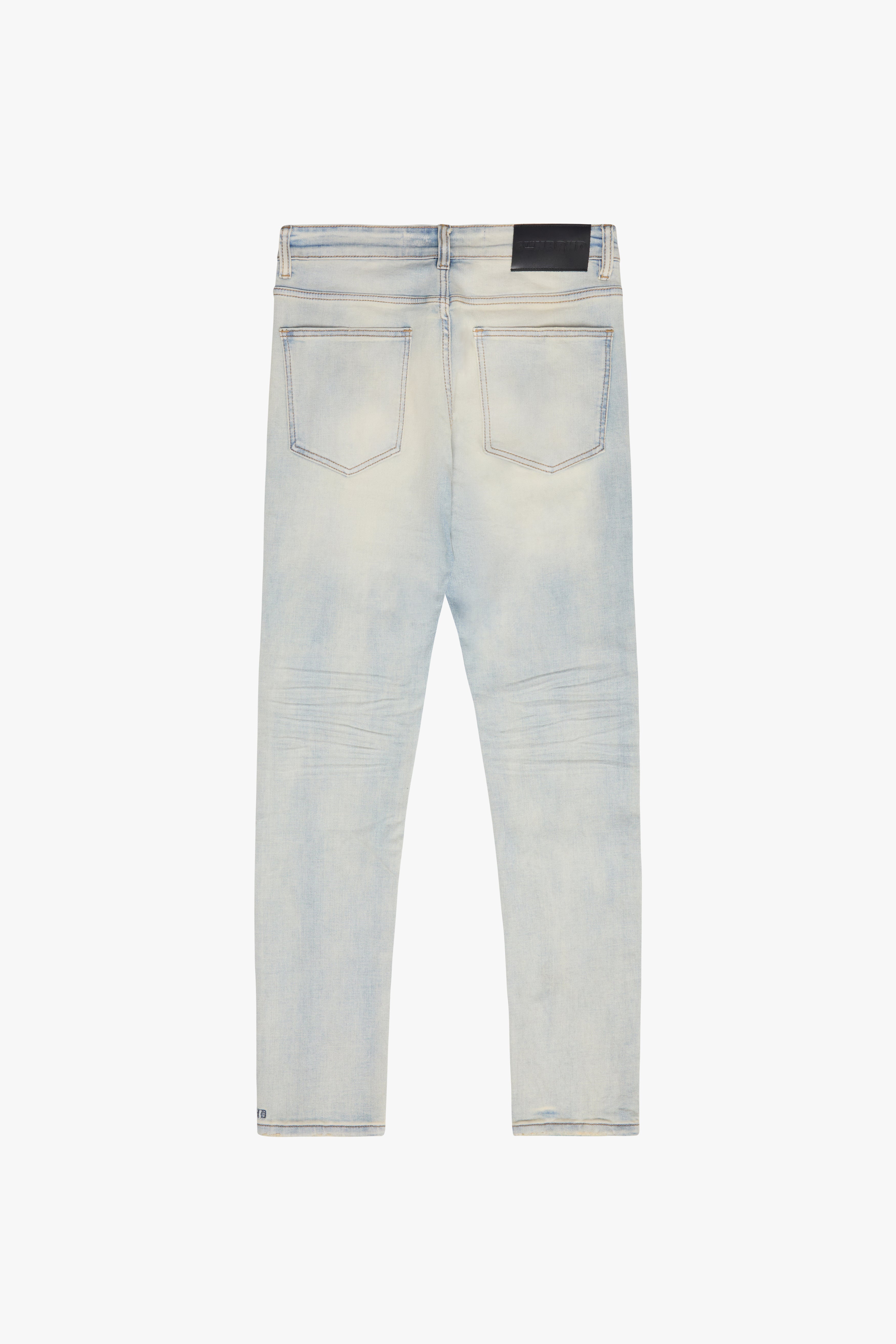 6thNBRHD SKINNY JEAN "PLAIN JANE" -LT WASH