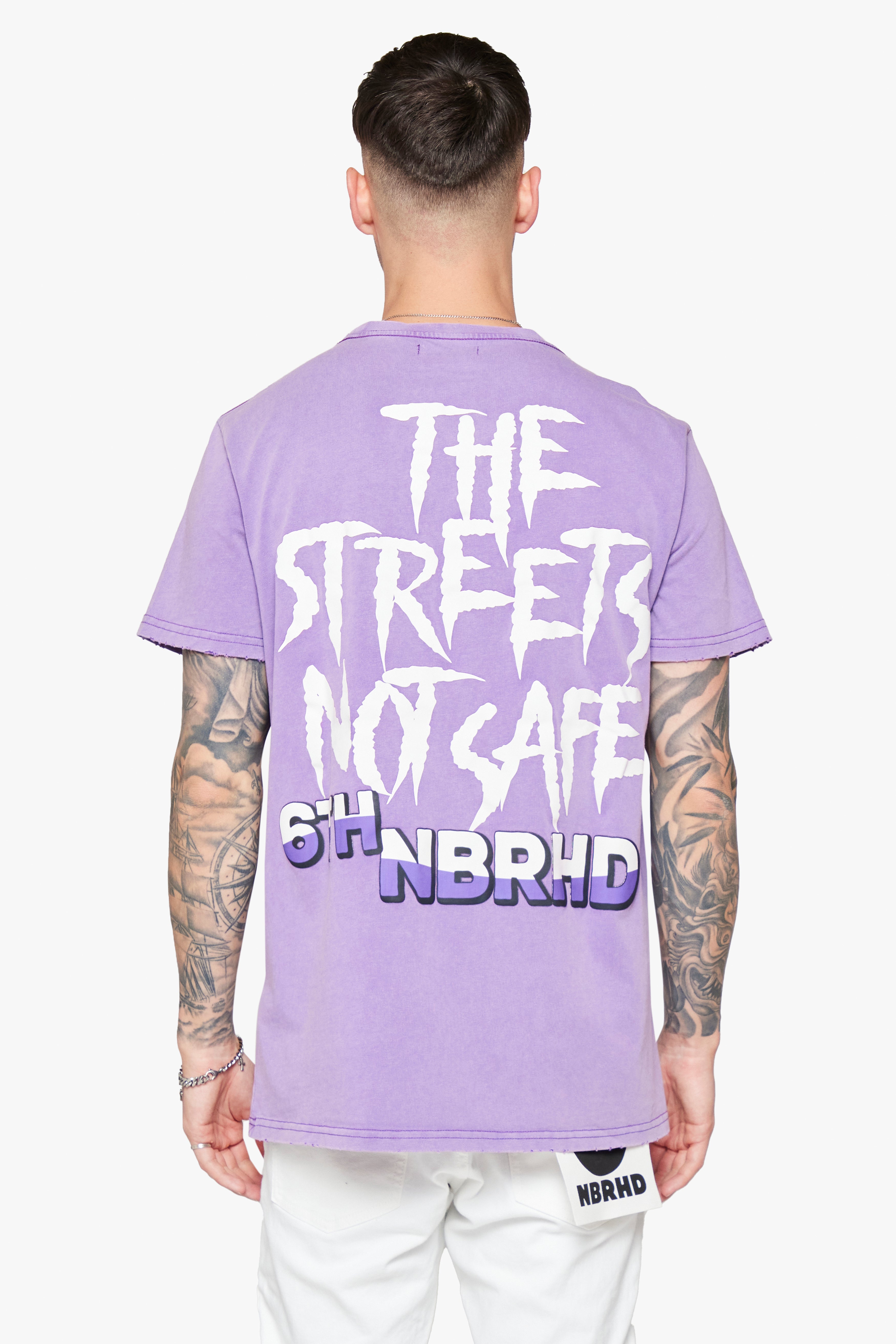 6thNBRHD TEE "CREEPER" PURPLE