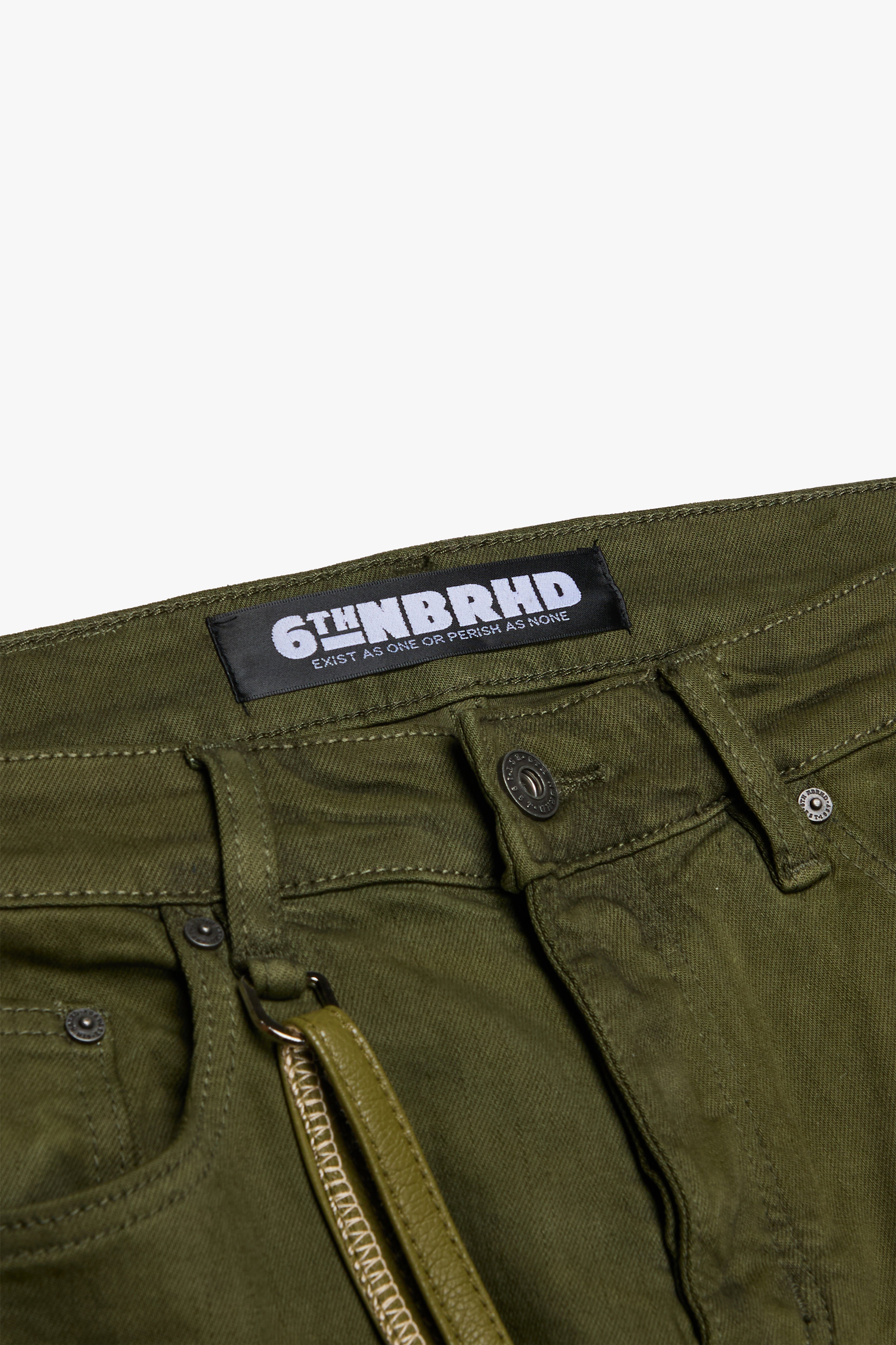 6thNBRHD STACKED "INDIANA" -OLIVE