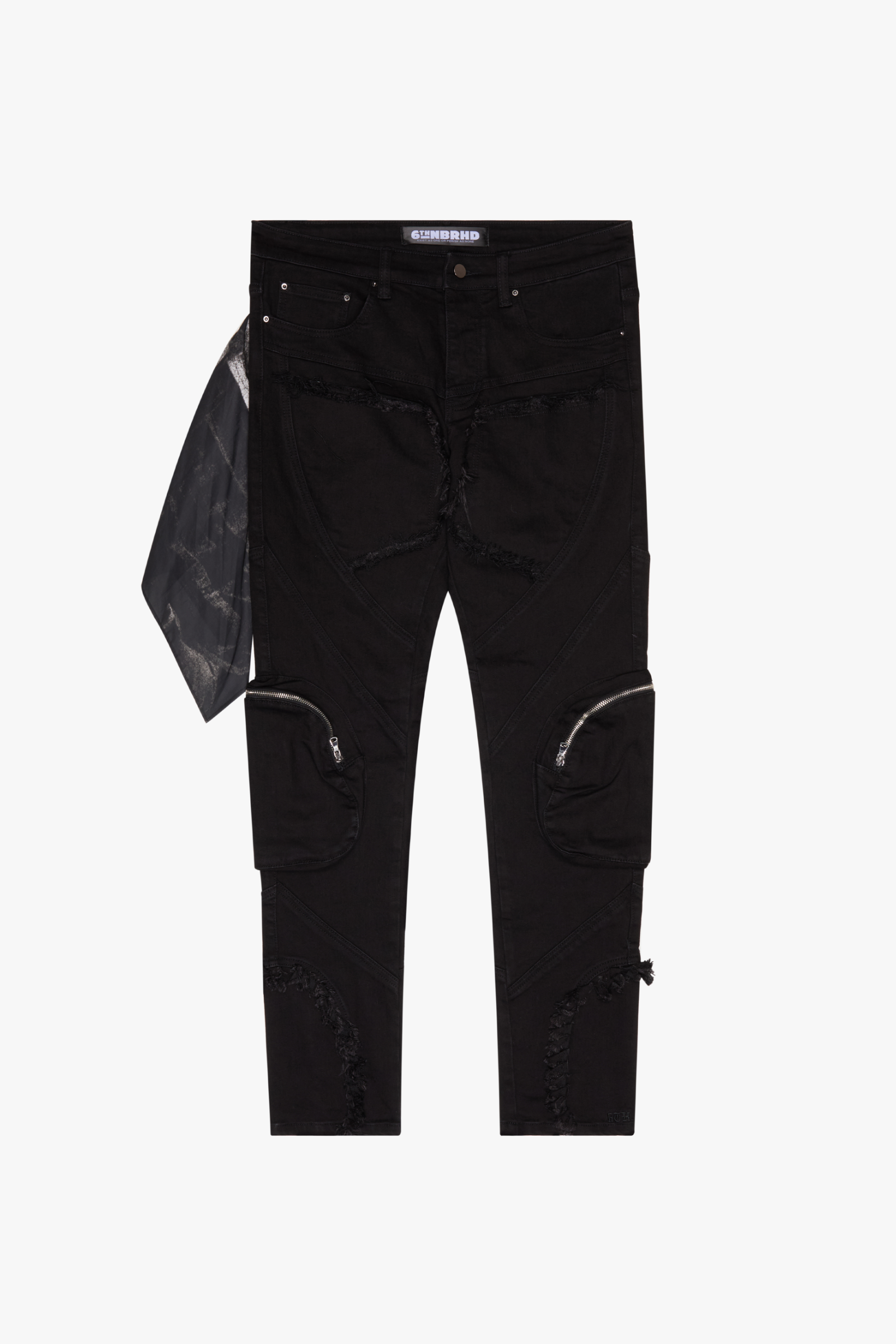 "RAVEN" BLACK SKINNY DENIM