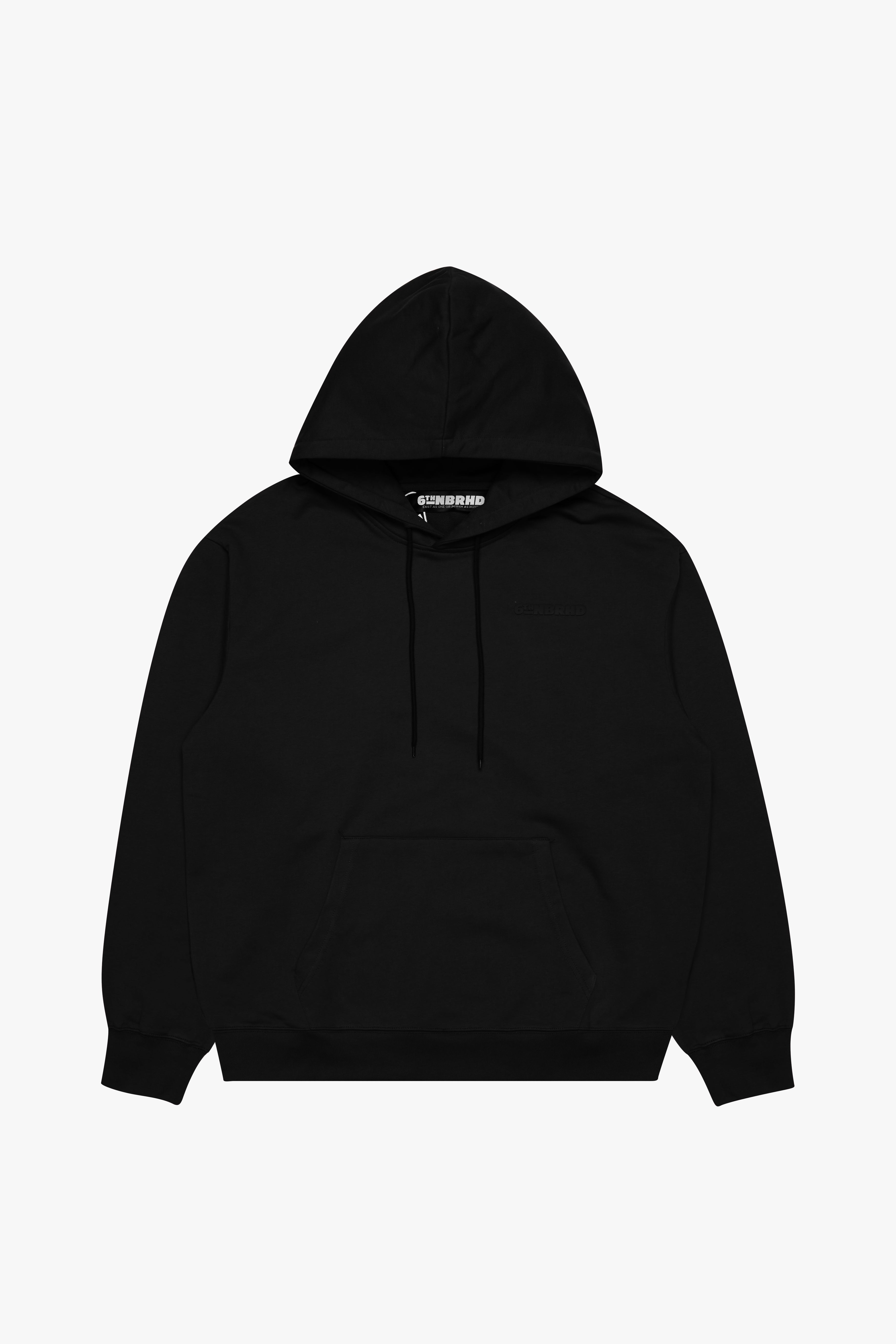 6thNBRHD PULLOVER "ESNTL 2.0" BLACK