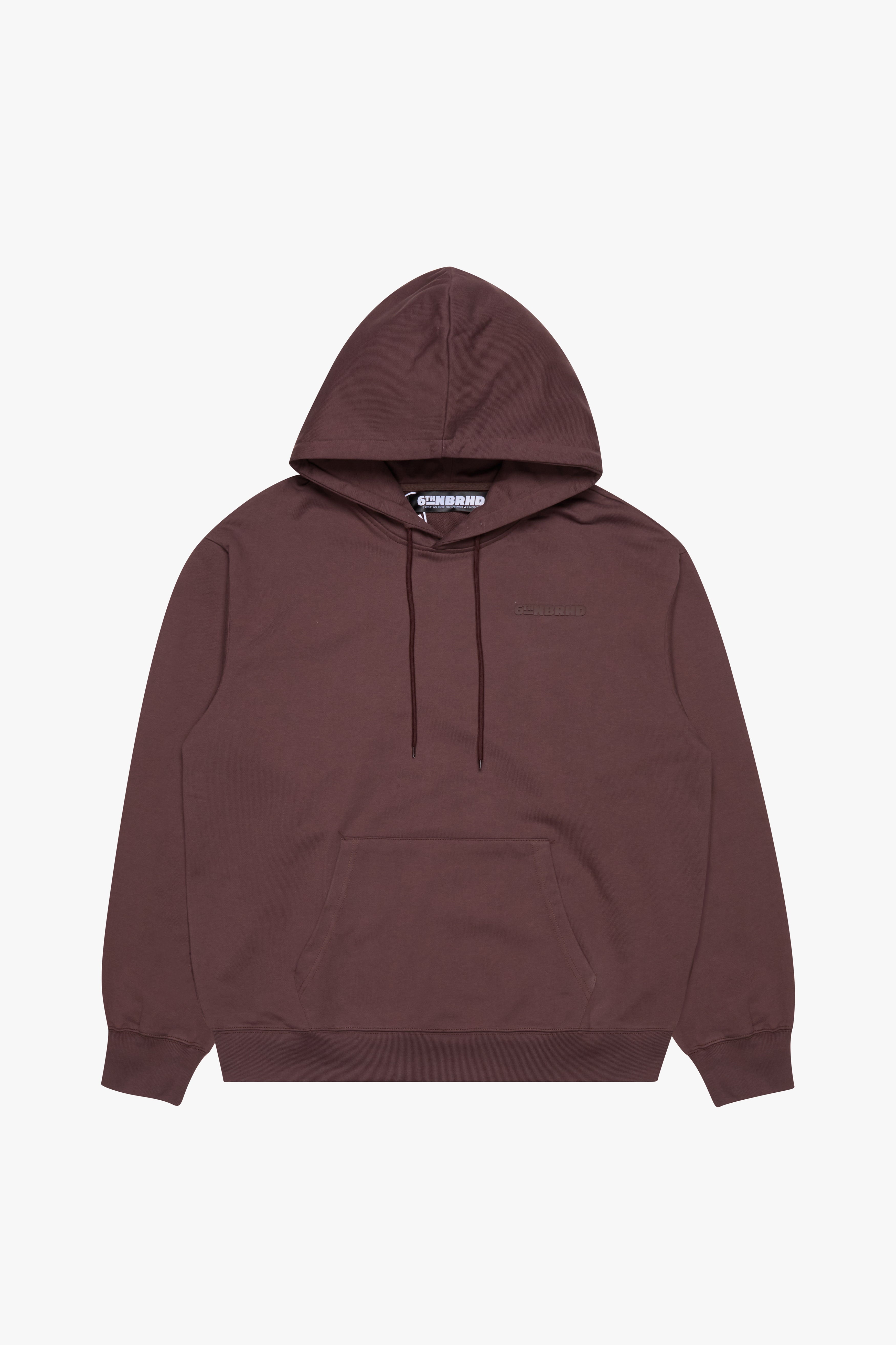 6thNBRHD PULLOVER "ESNTL 2.0" BROWN