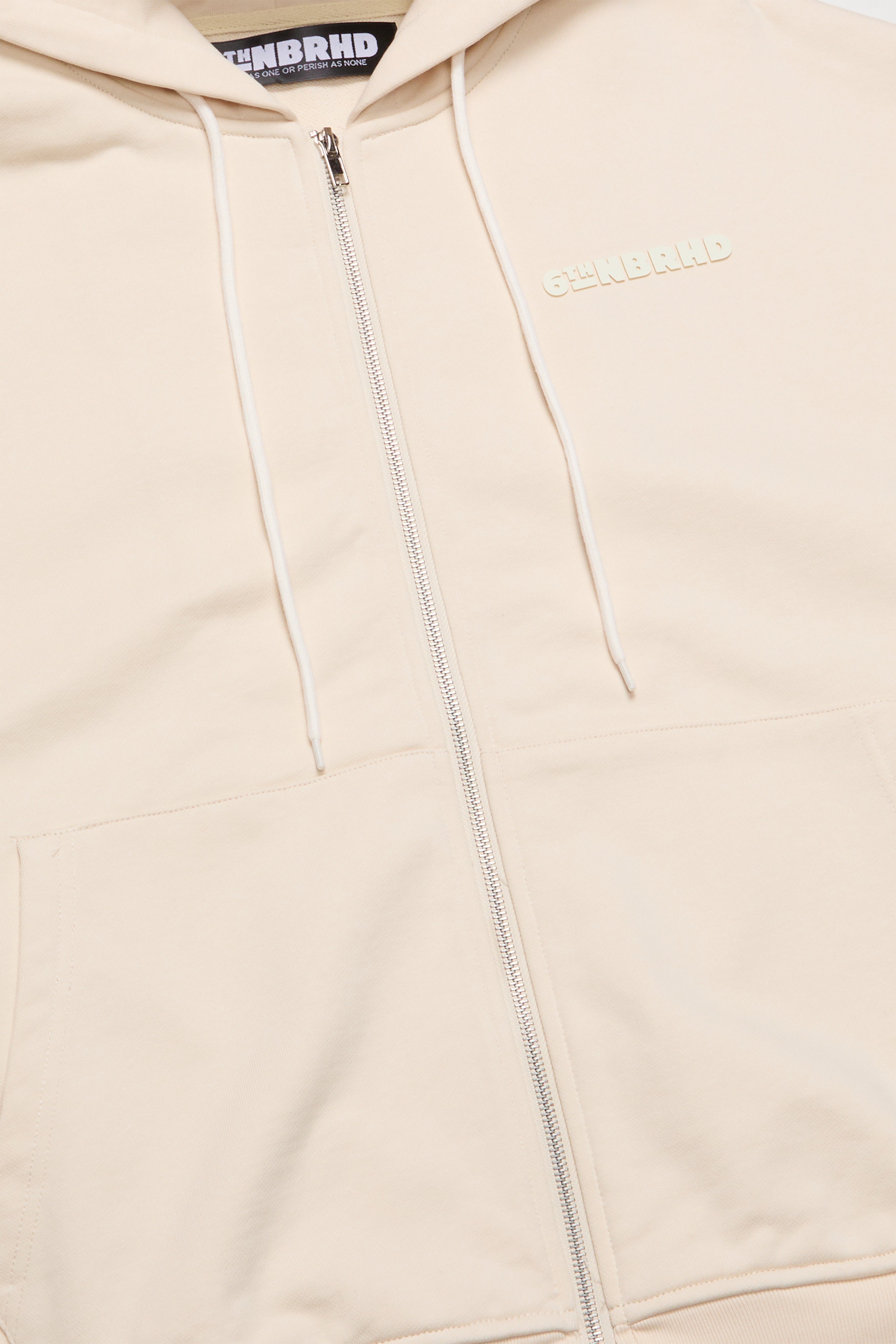 6thNBRHD JACKET "ESNTL 2.0" CREAM