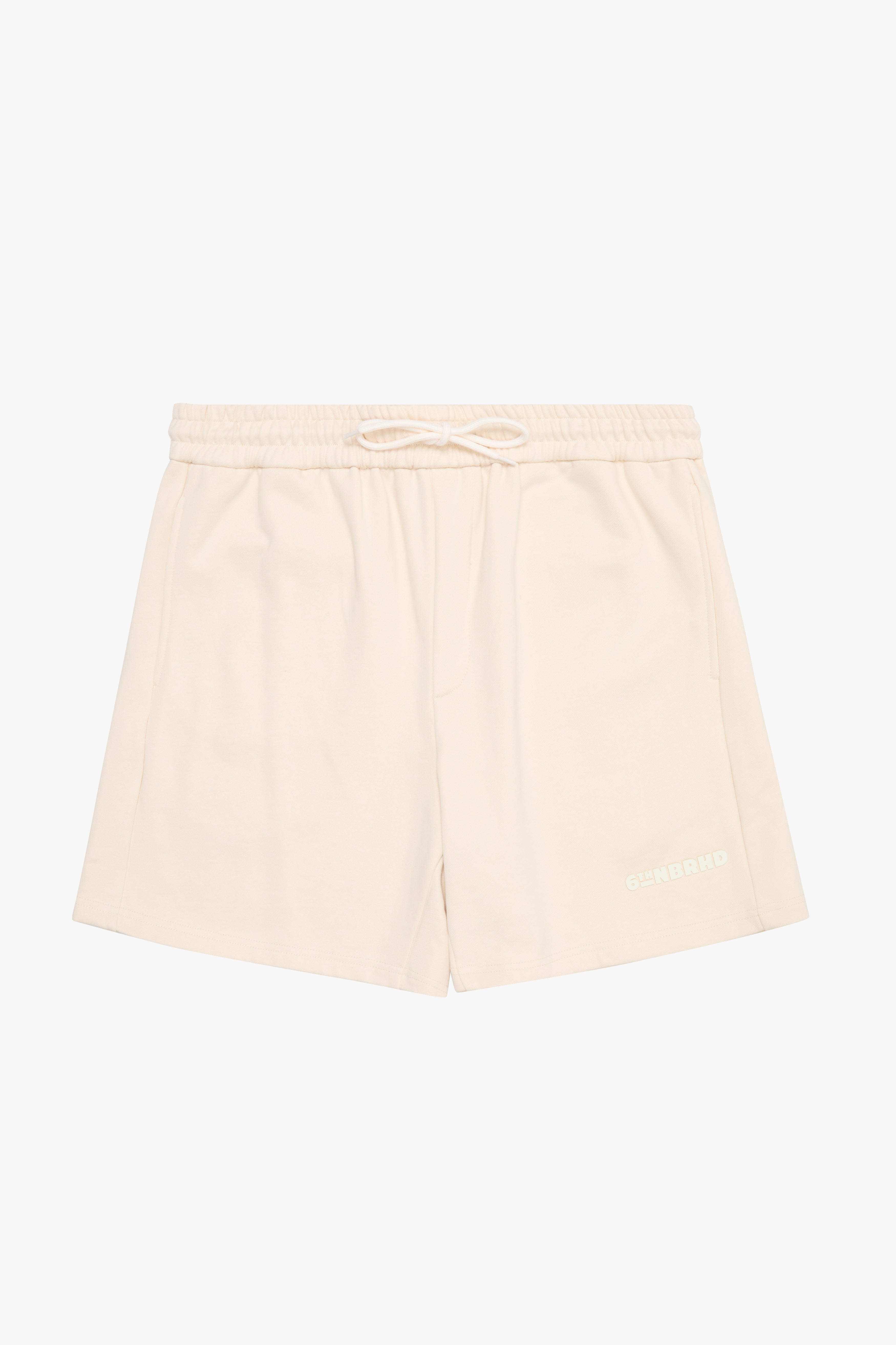 6thNBRHD SHORTS "ESNTL 2.0" CREAM