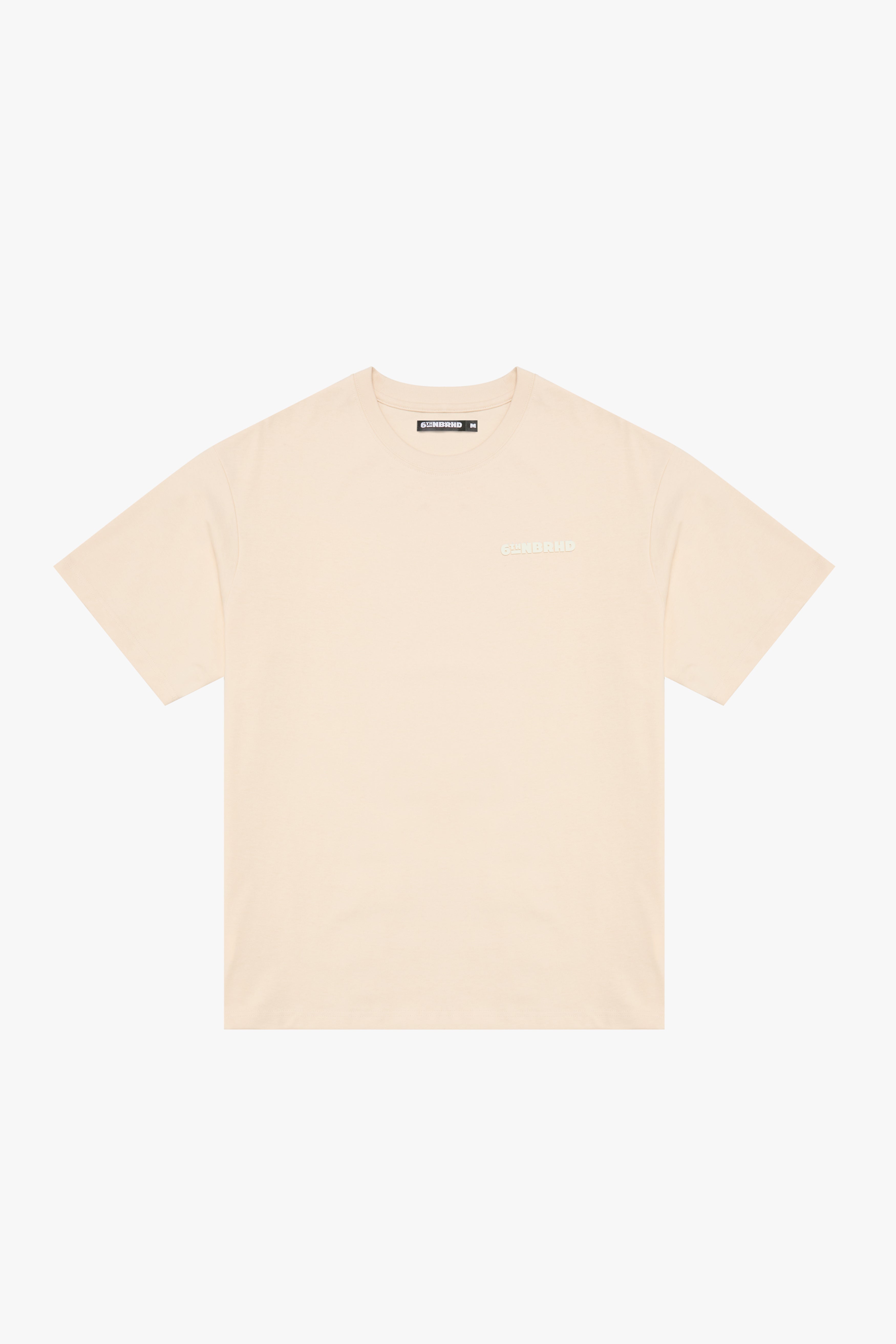 6thNBRHD TEE "ESNTL 2.0" CREAM