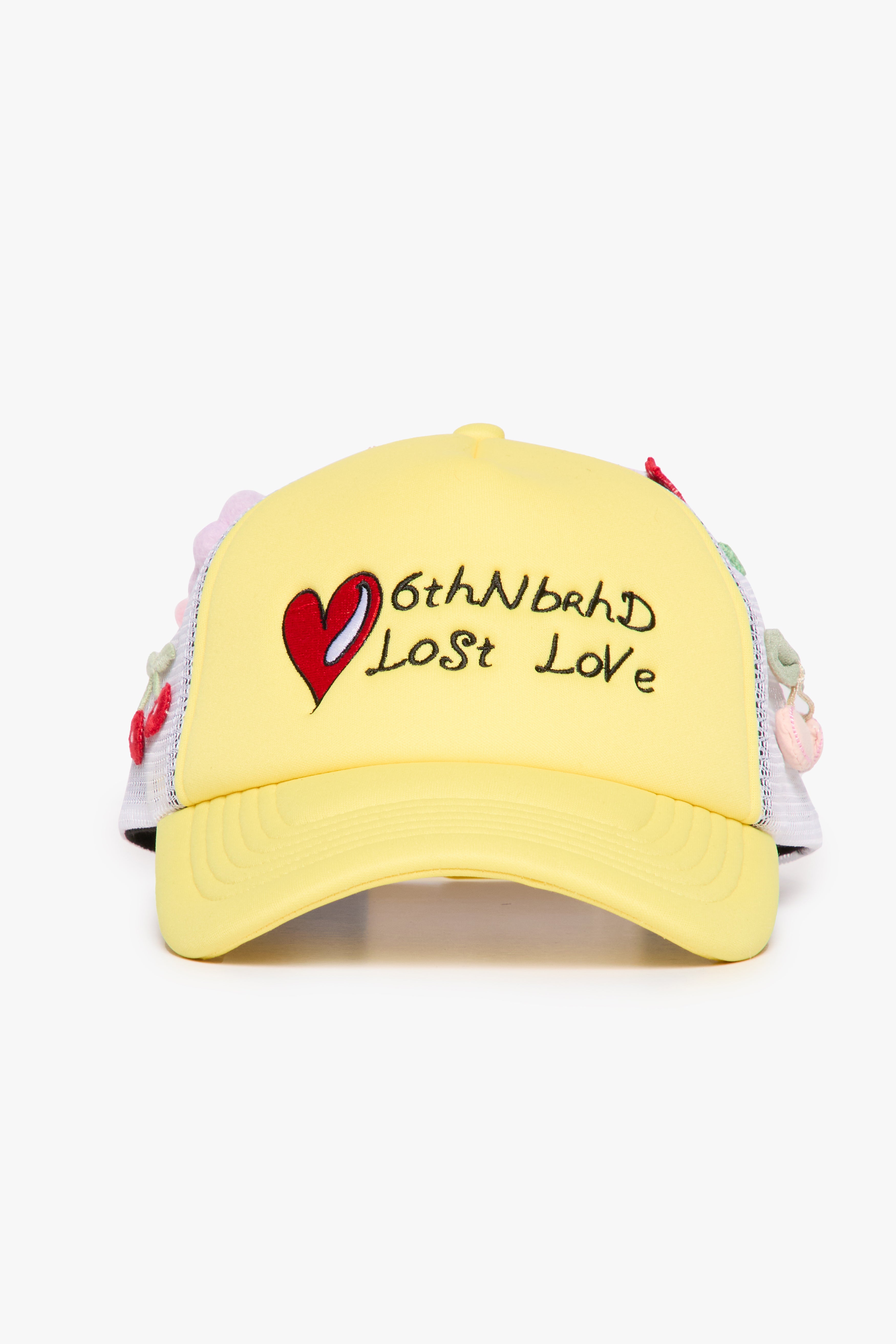 6thNBRHD HAT "LOST" YELLOW