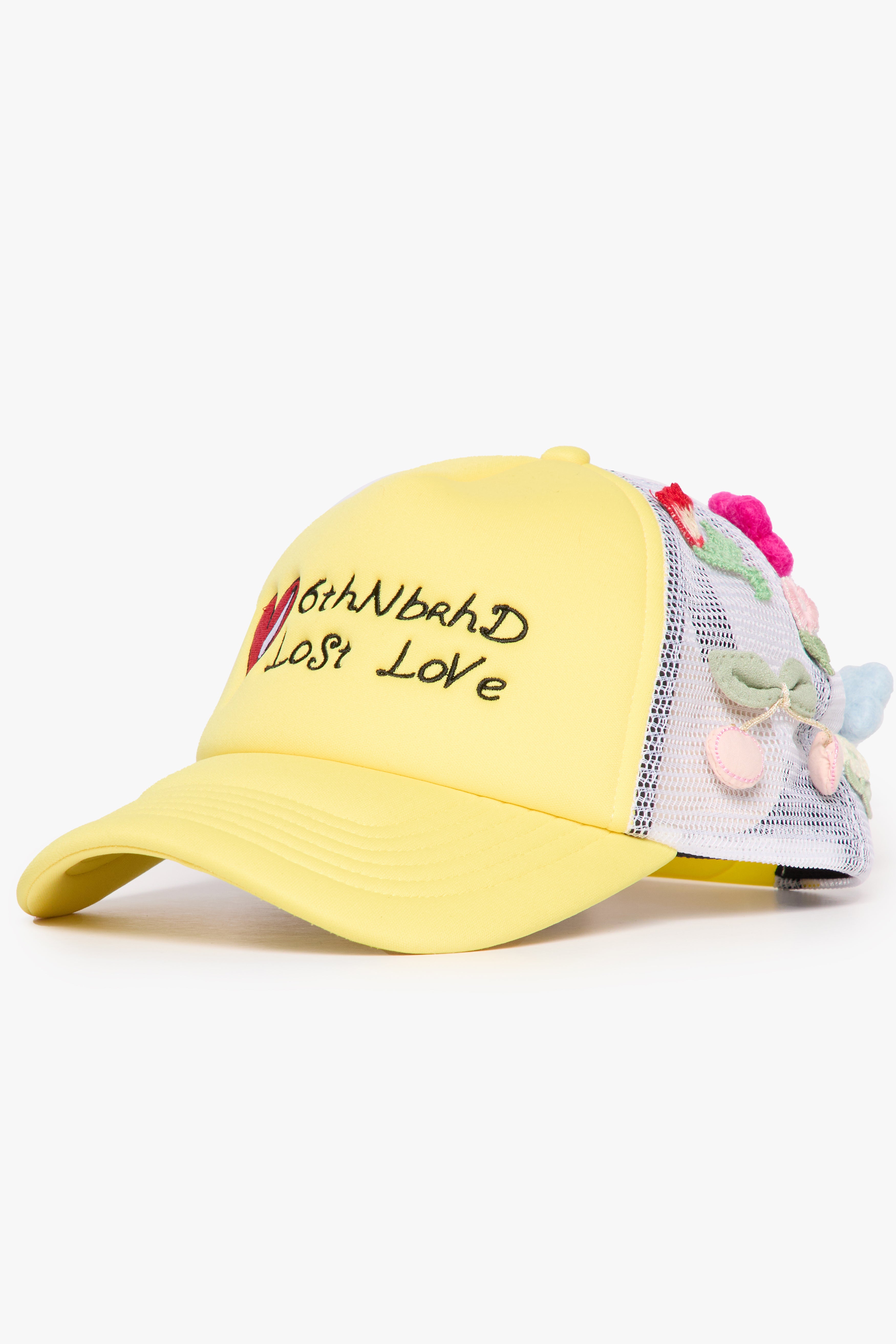 6thNBRHD HAT "LOST" YELLOW