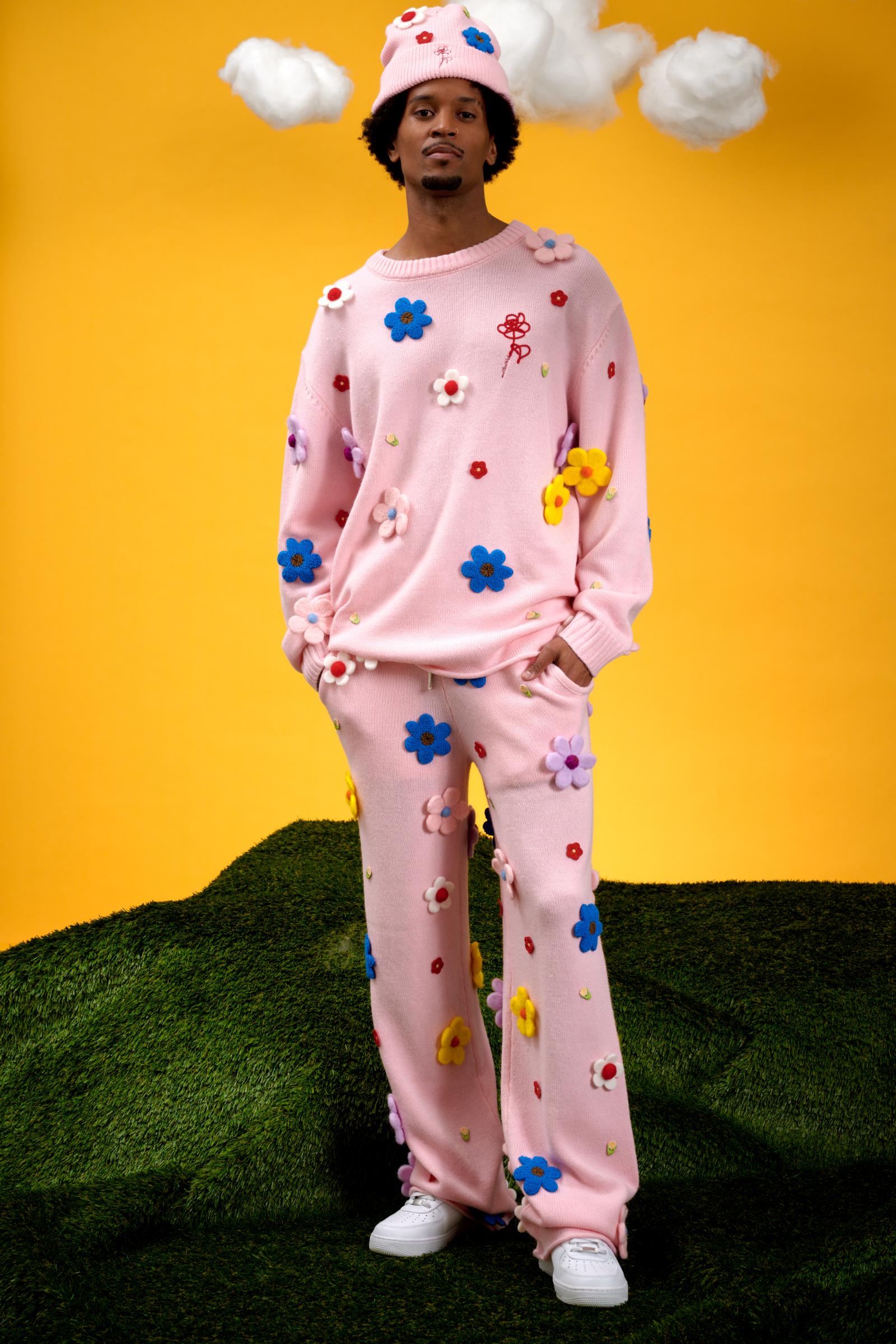 "Bloom" Relaxed Pants Petal Pink