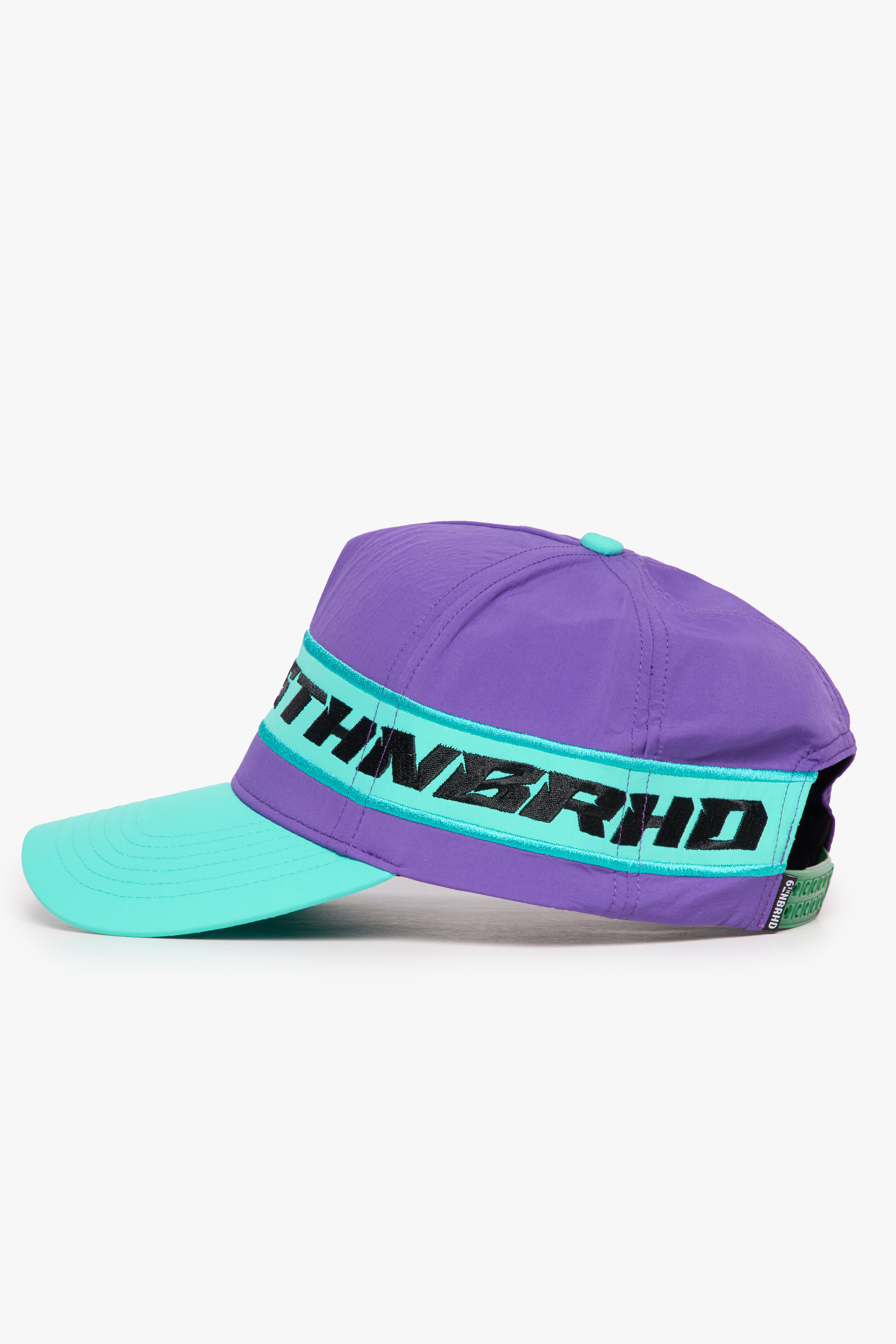 "NESS" HEADWEAR - PURP/AQUA