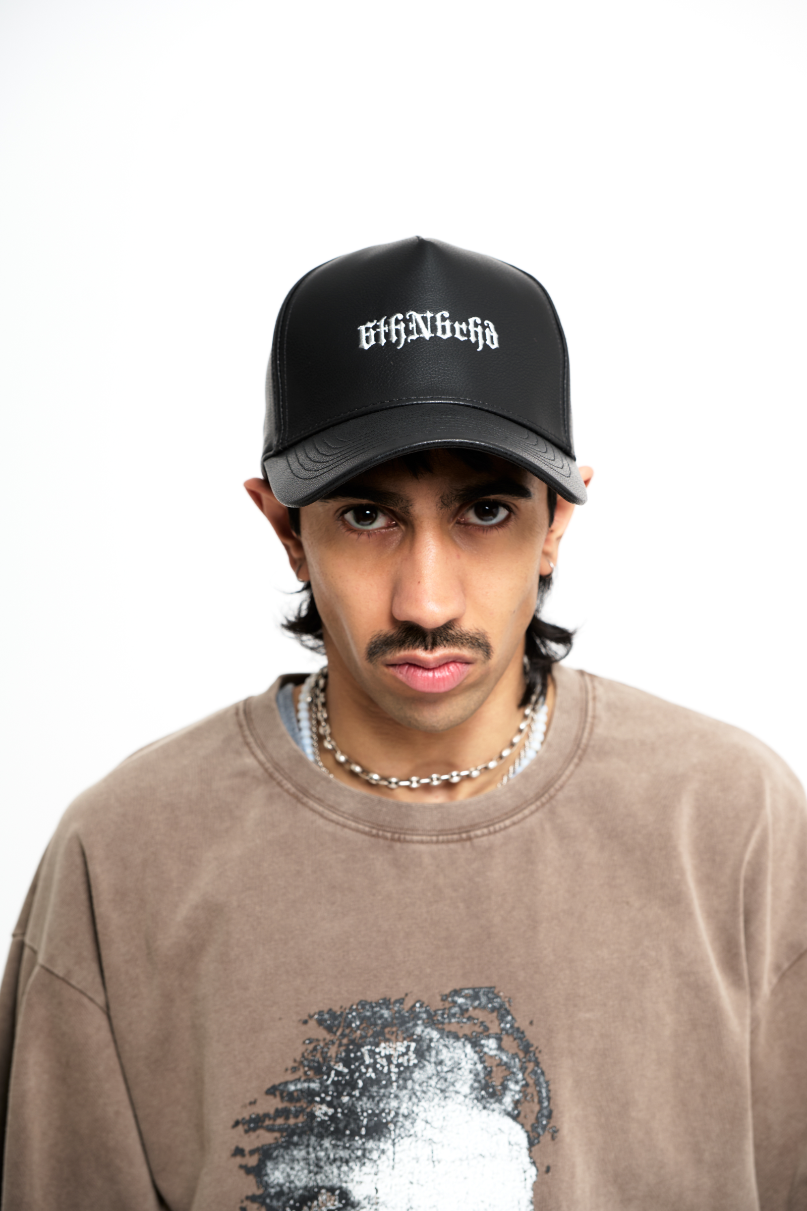 "Ashes" Oversized Vintage Tee Mocha