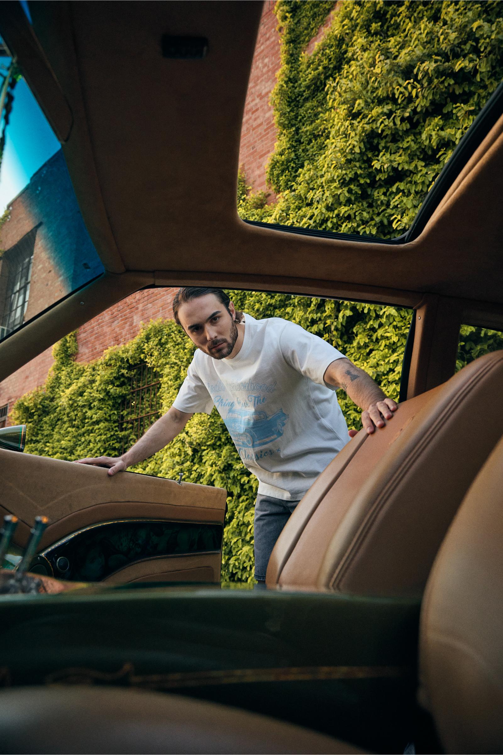 "Classic Is Back" Boxy Tee White