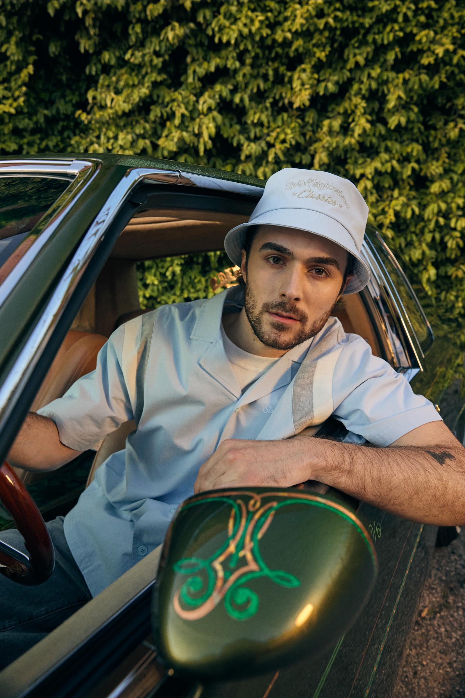 "Shade" Bucket Hat Light Blue