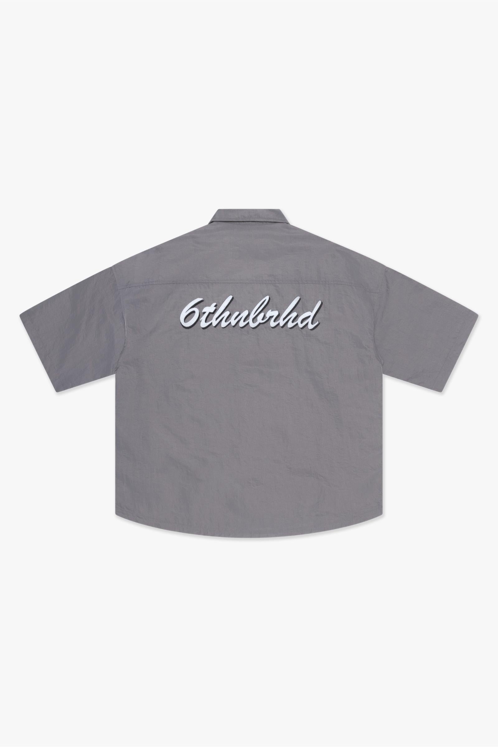 "STARTER" NYLON SHIRT GREY