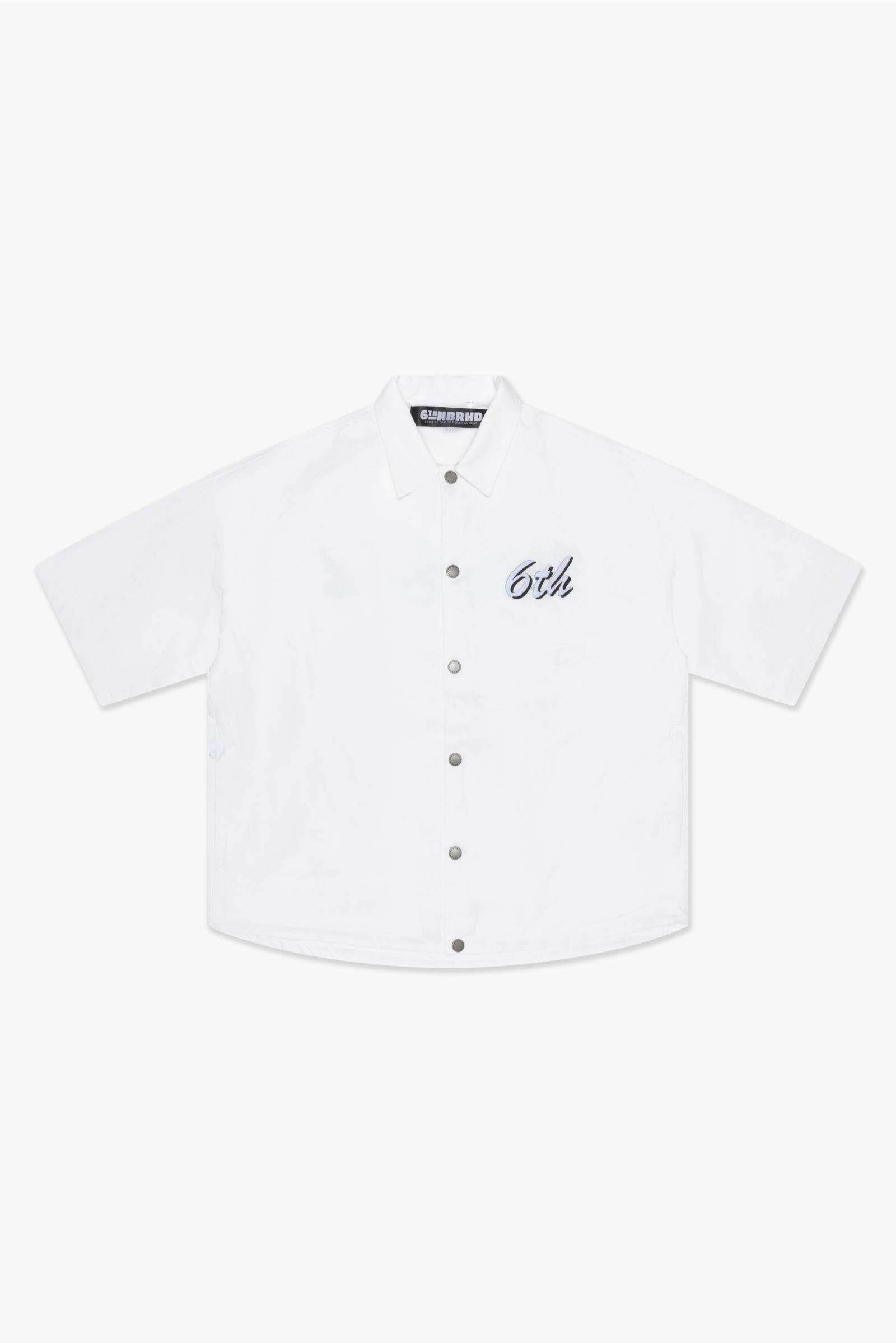 "STARTER" NYLON SHIRT WHITE