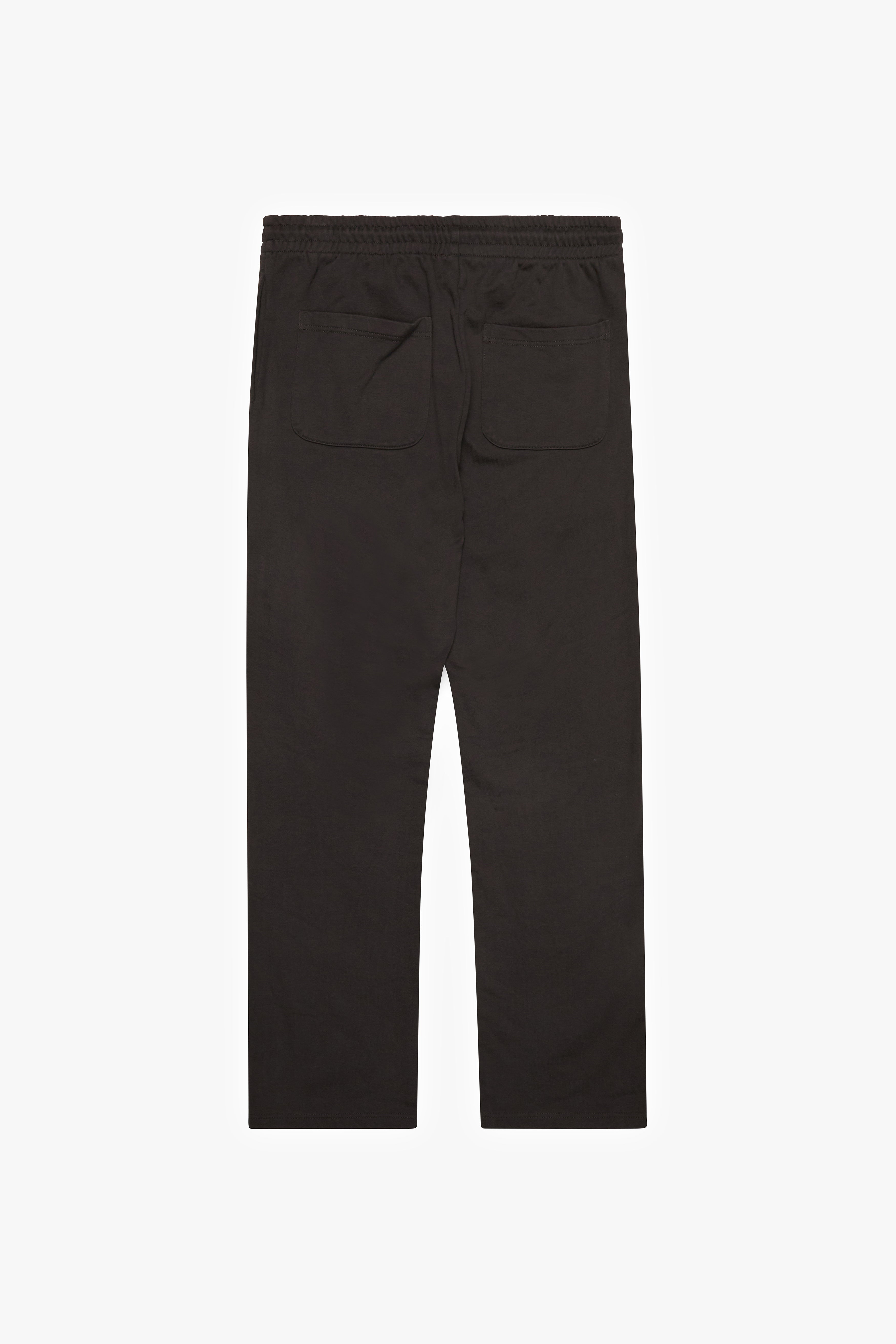 "MEMBER" RELAXED FIT PANTS - CHARCOAL