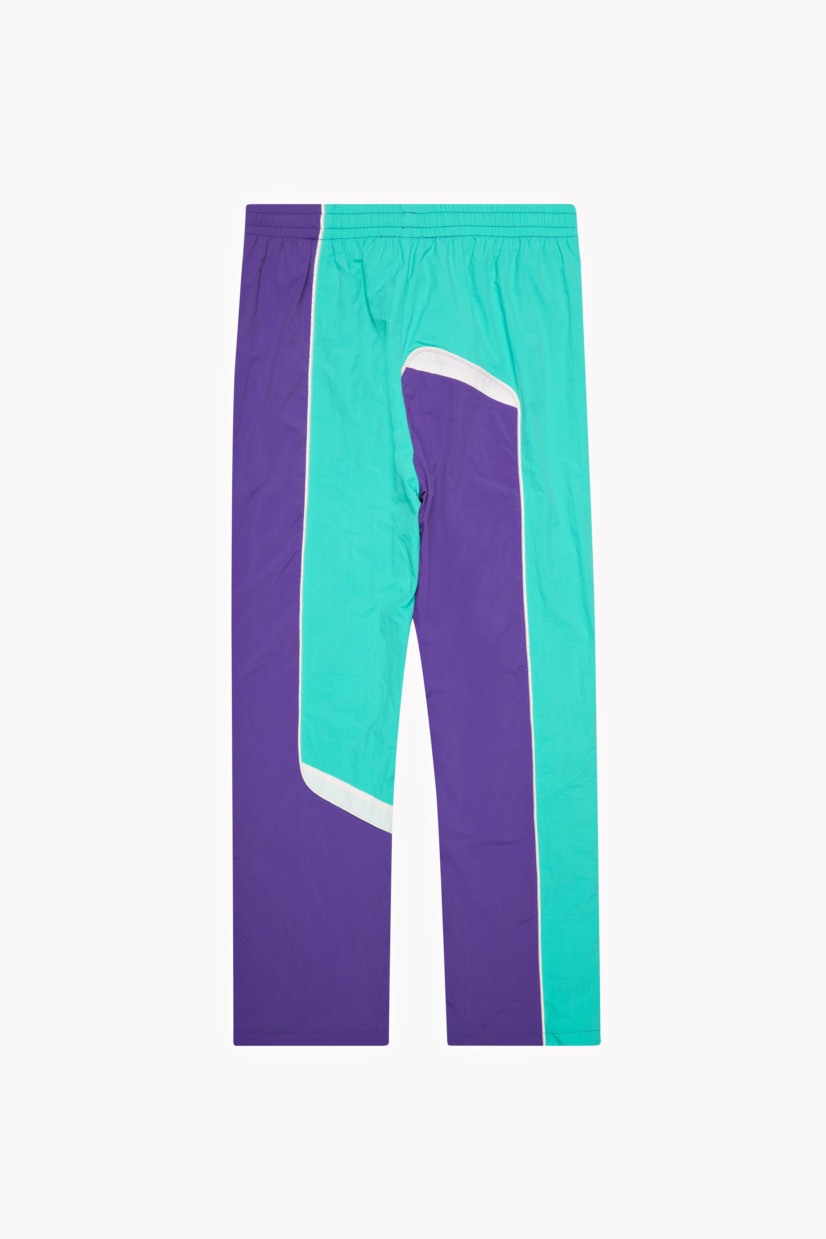 "SODA" NYLON PANTS - PURP/AQUA