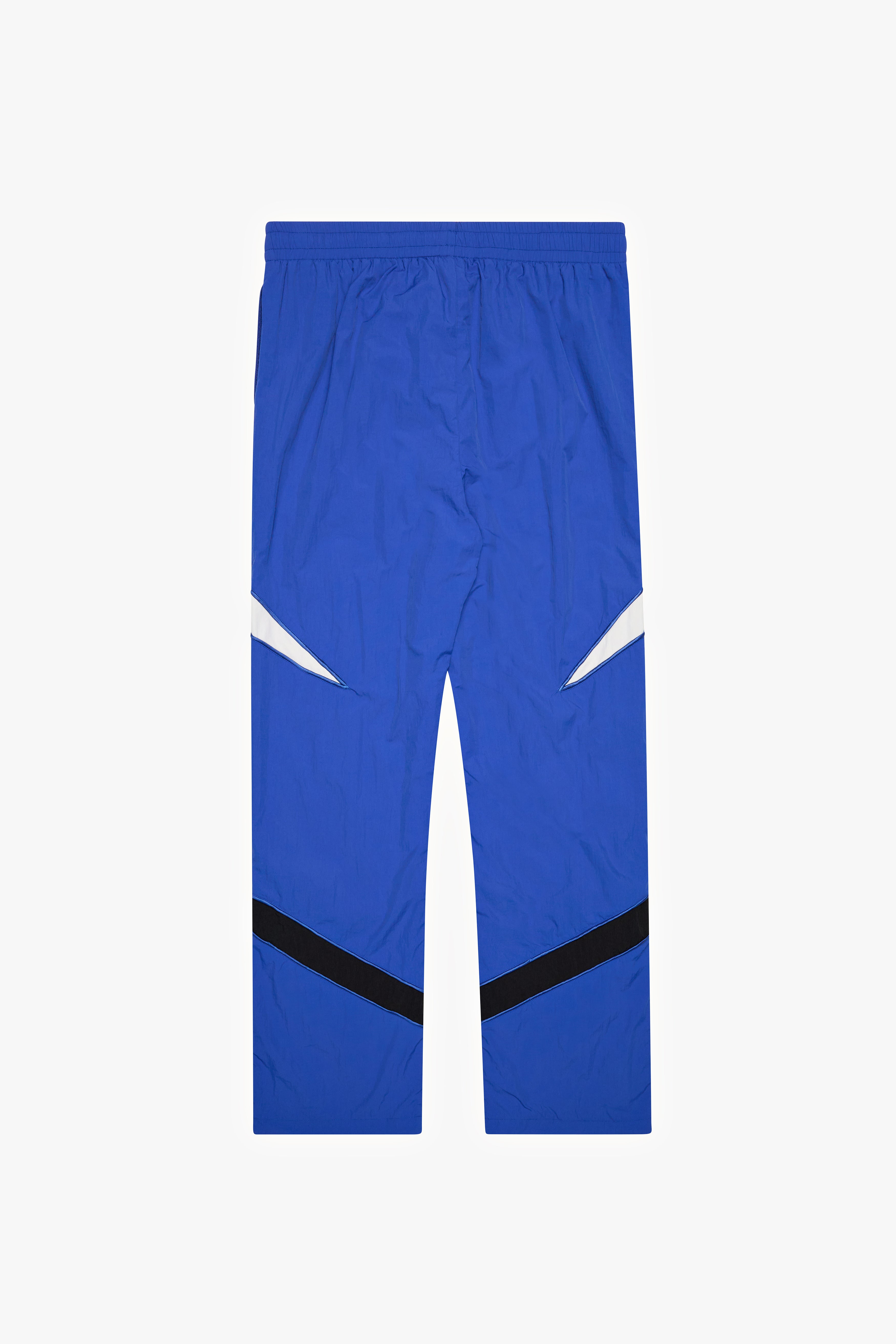 "SEVEN" NYLON PANTS - WHT/ROYAL