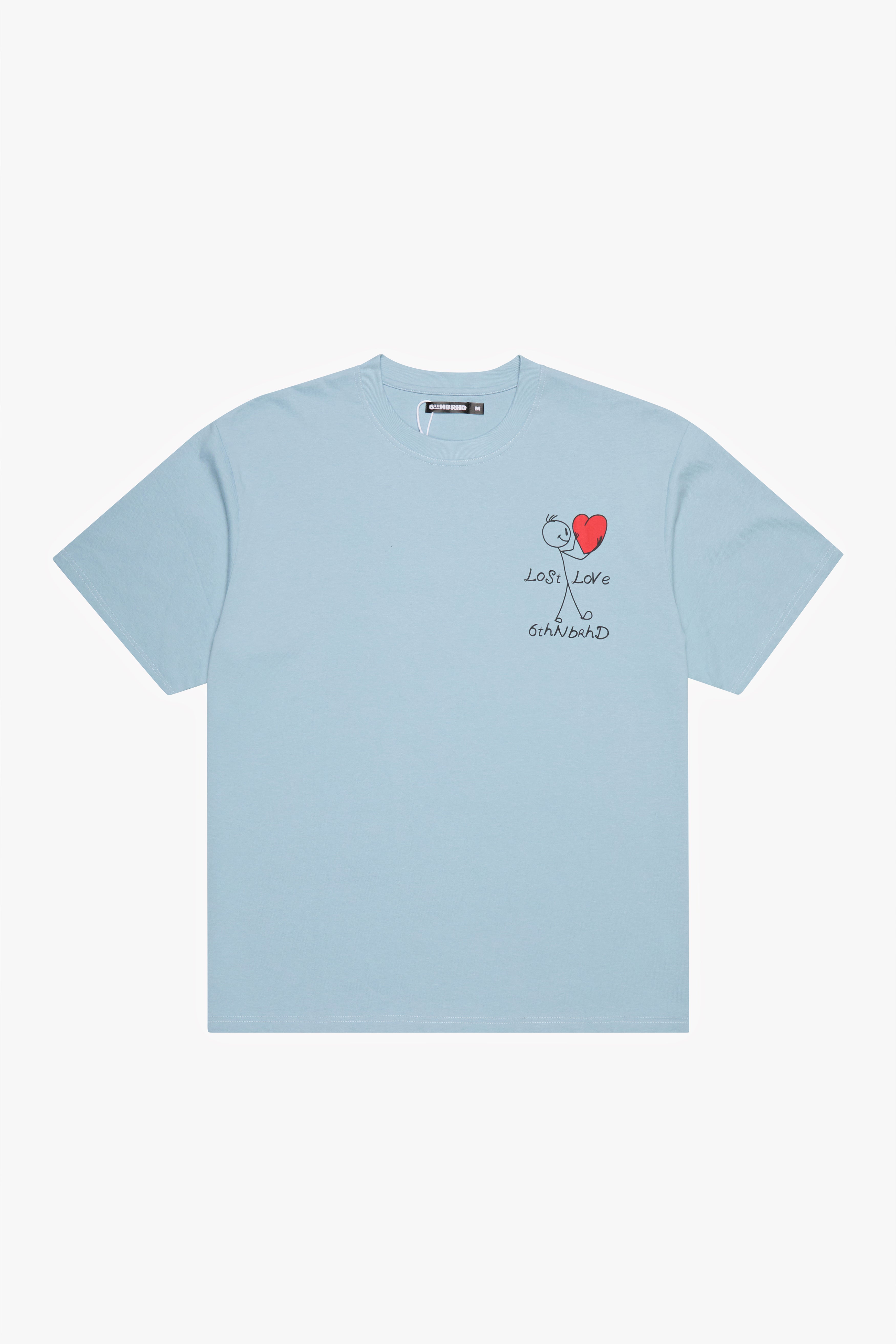 6thNBRHD TEE "YES/NO" BABY BLUE