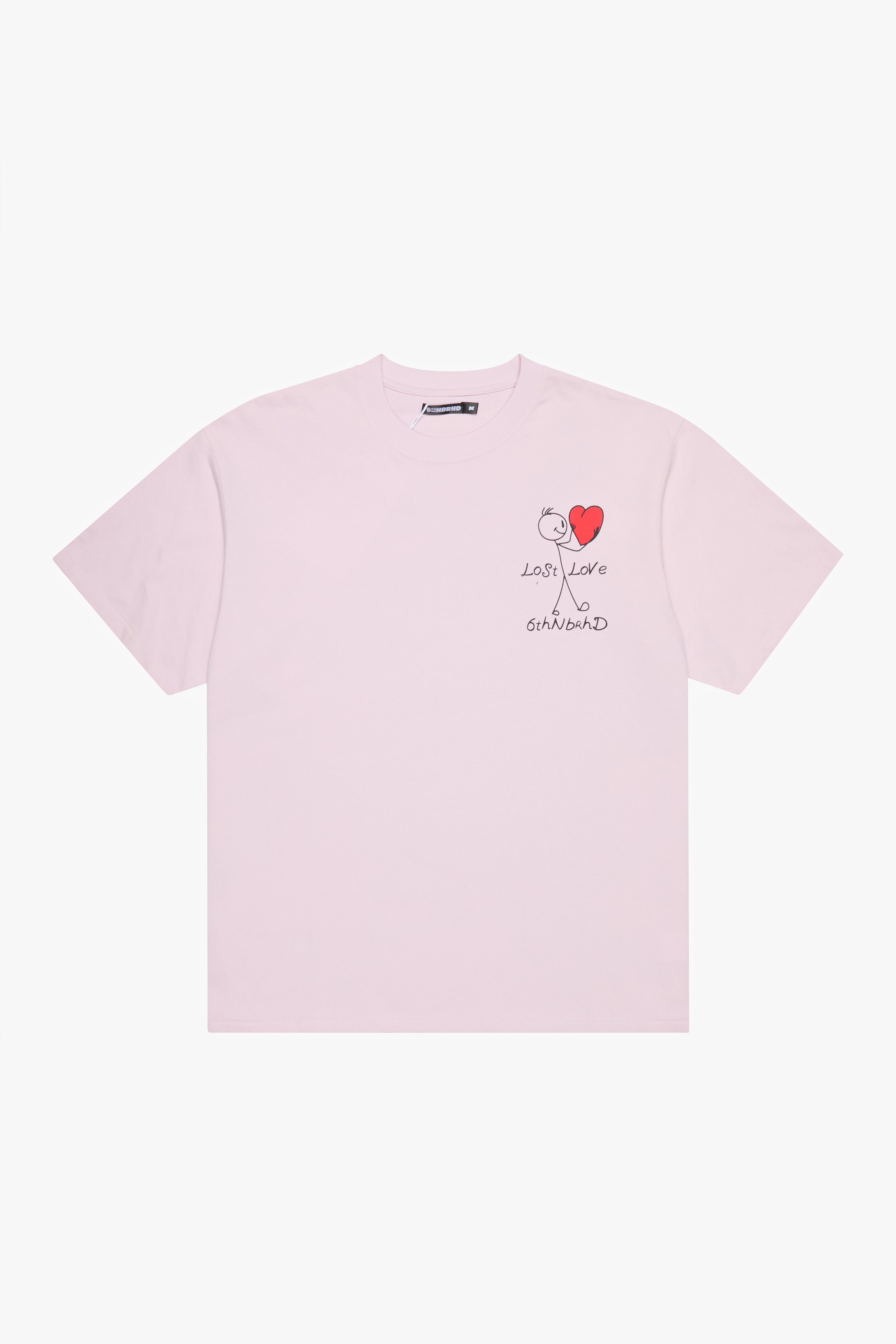 6thNBRHD TEE "YES/NO" PETAL PINK